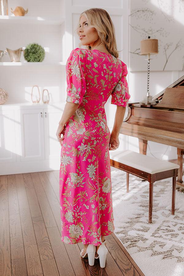 Chateau Brunch Floral Maxi Dress Product Image