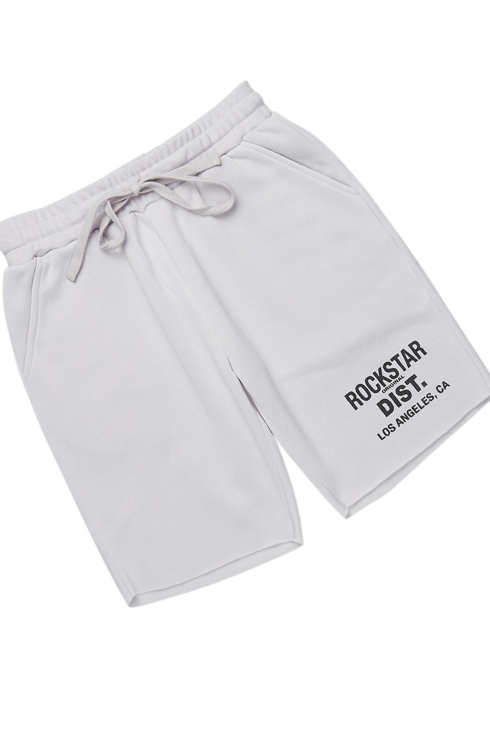 Dalasia Grey T-Shirt Short Set Female Product Image