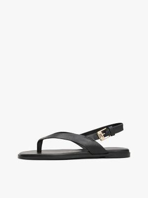 Flat Leather Slingback Sandal Product Image