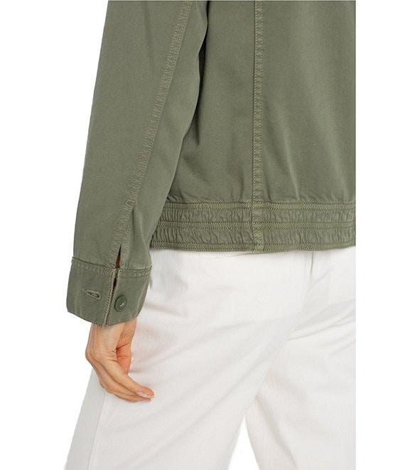 Liverpool Los Angeles Twill Point Collar Cargo Jacket Product Image