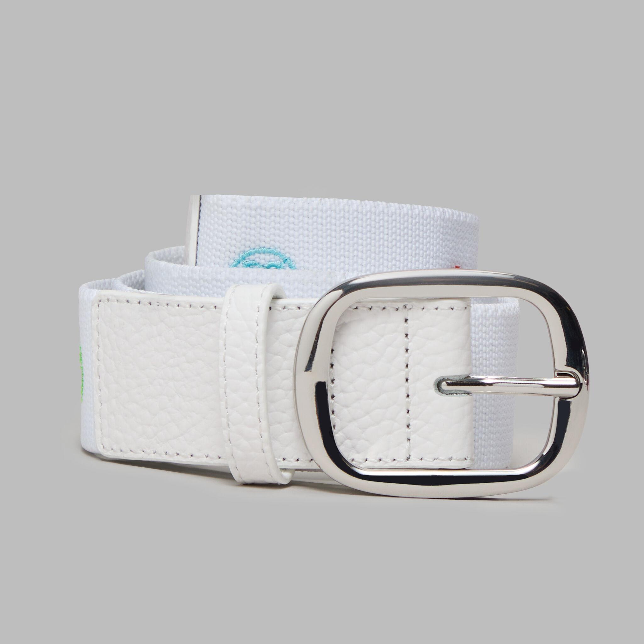 LTD RELEASE EMBROIDERED ICON LEATHER BELT Product Image