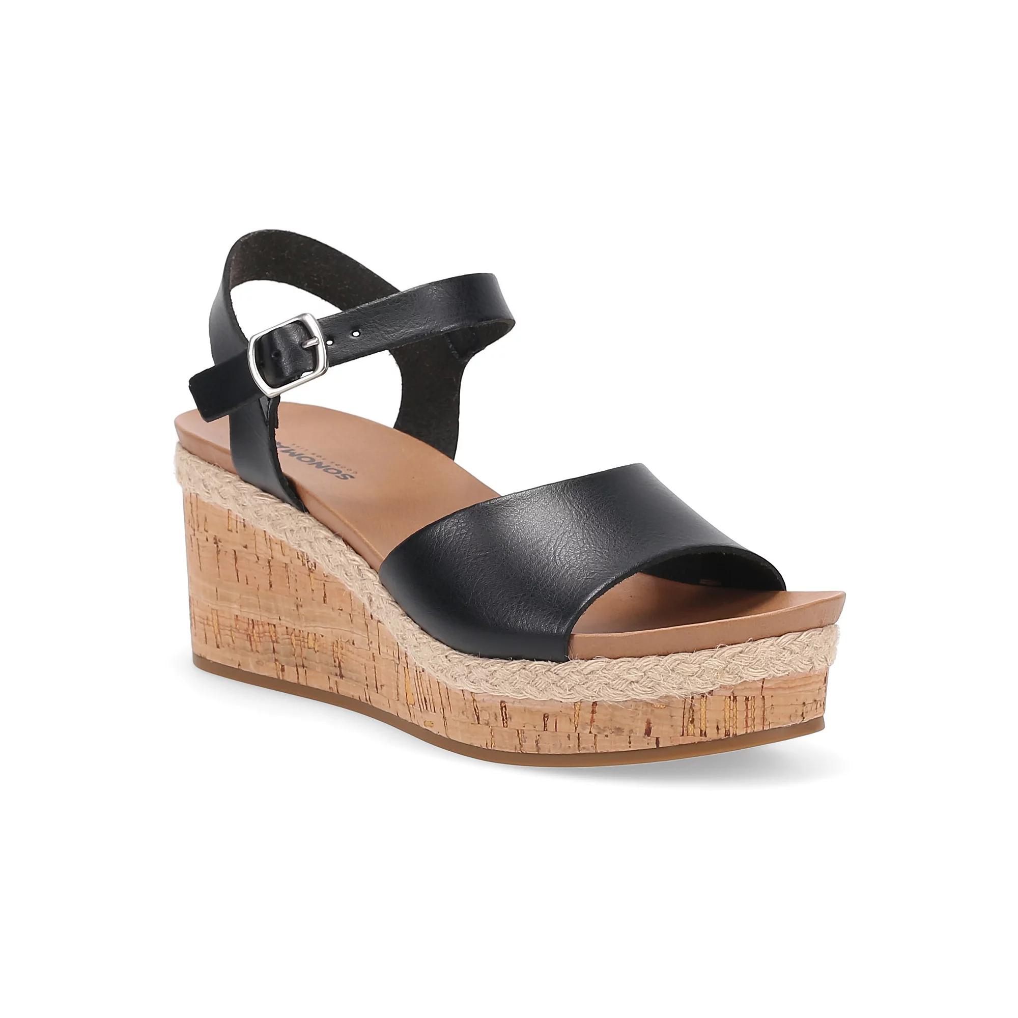 Sonoma Goods For Life® Esmae Women's Espadrille Wedge Sandals,  Product Image