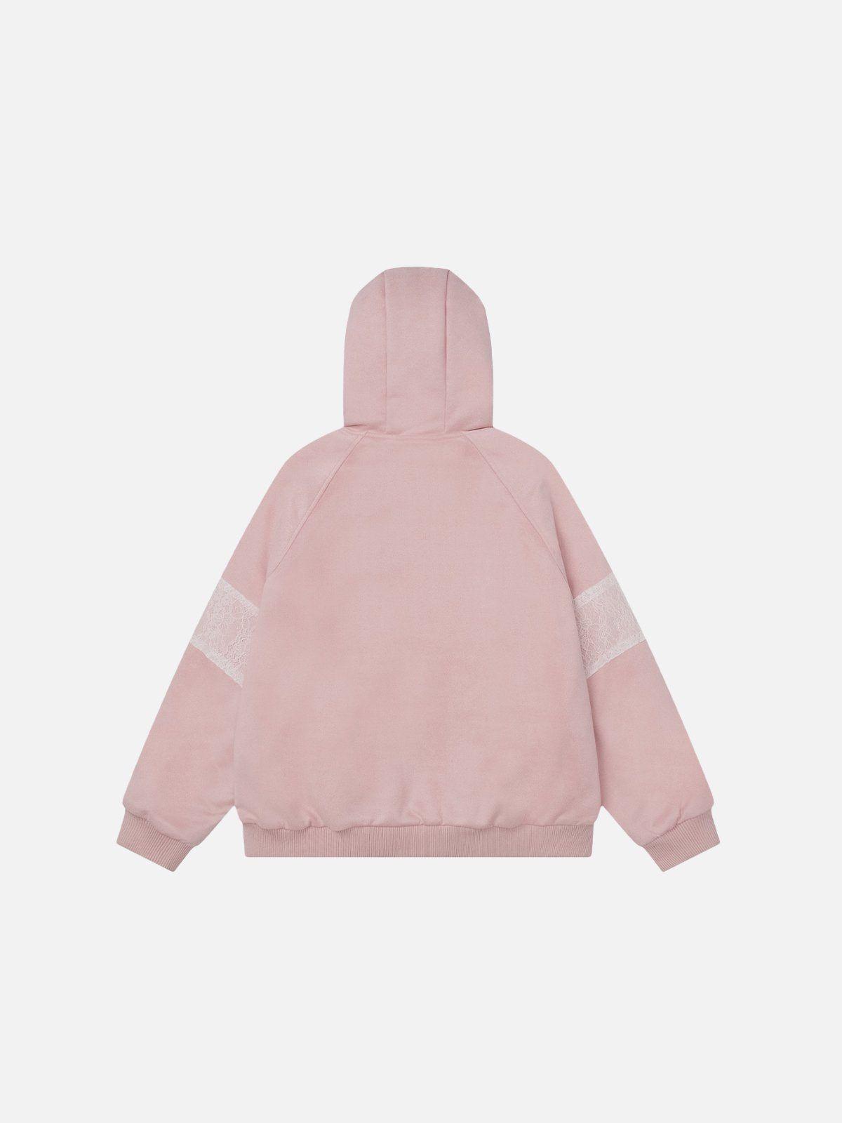 Aelfric Eden Lace Bow Coat Female Product Image