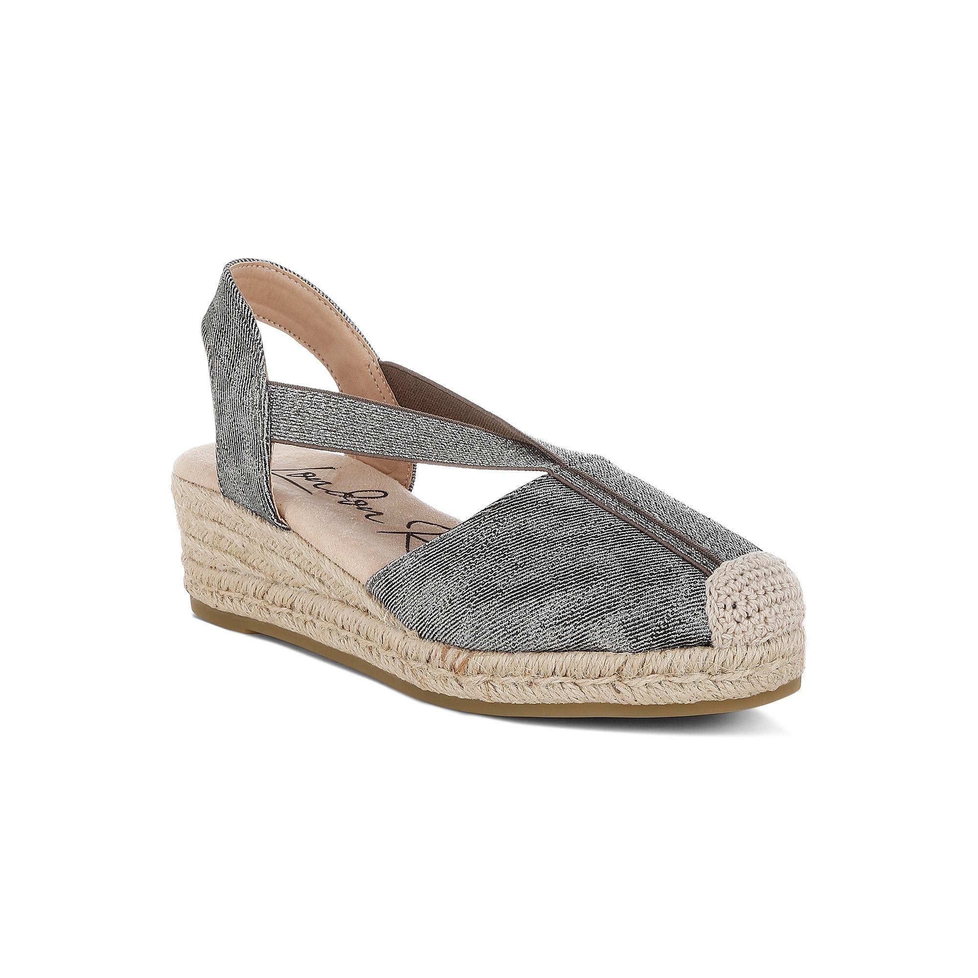 London Rag Port Side Women's Espadrille Wedge Sandals,  Product Image