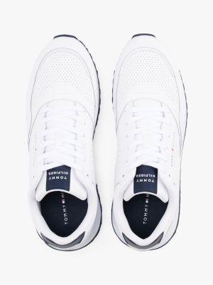 Leather-Mix Runner Sneaker Product Image