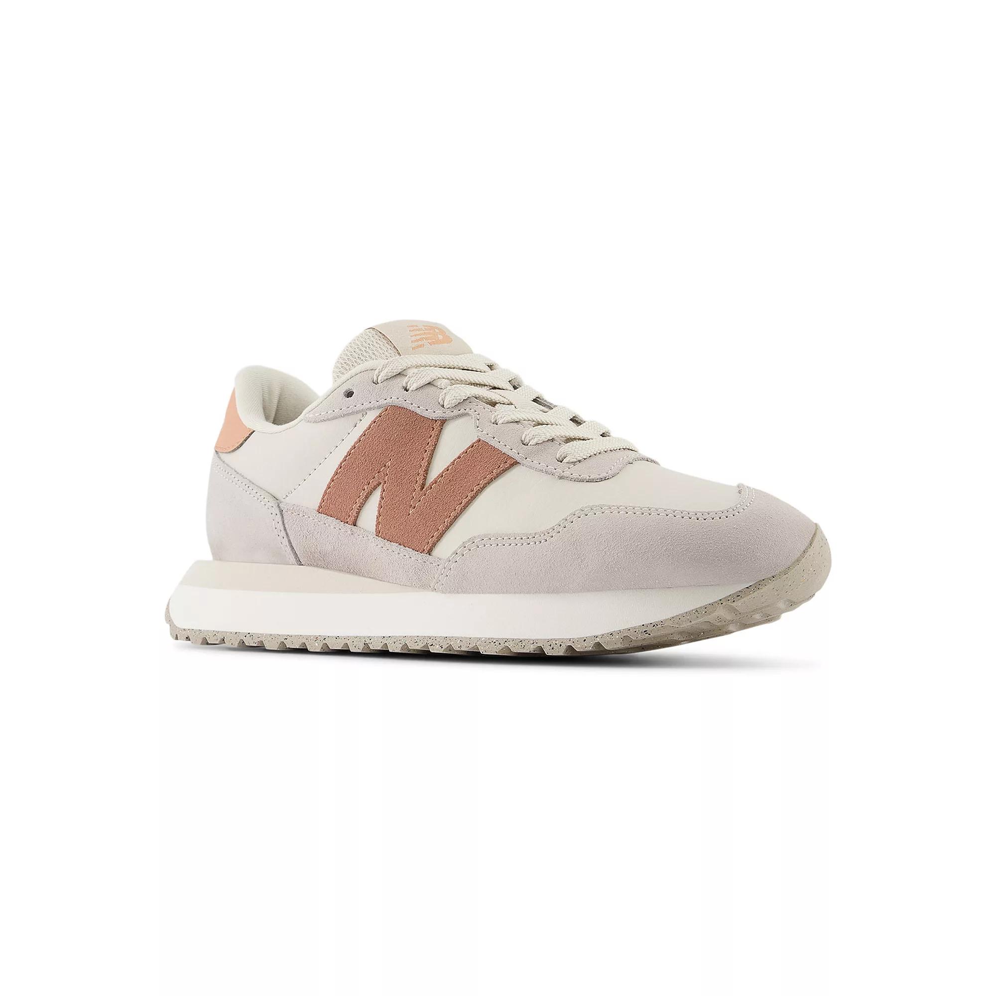 New Balance® 237 Women's Sneakers, Size: 12, White Pink Product Image