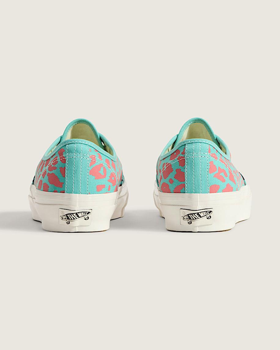 Premium Authentic Shoe in Cheetah Pool Blue| Vans US Product Image