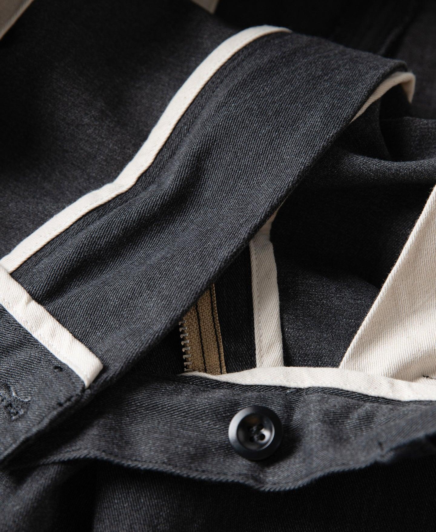 1930s IVY Style Double Pleated Chino Trousers Product Image