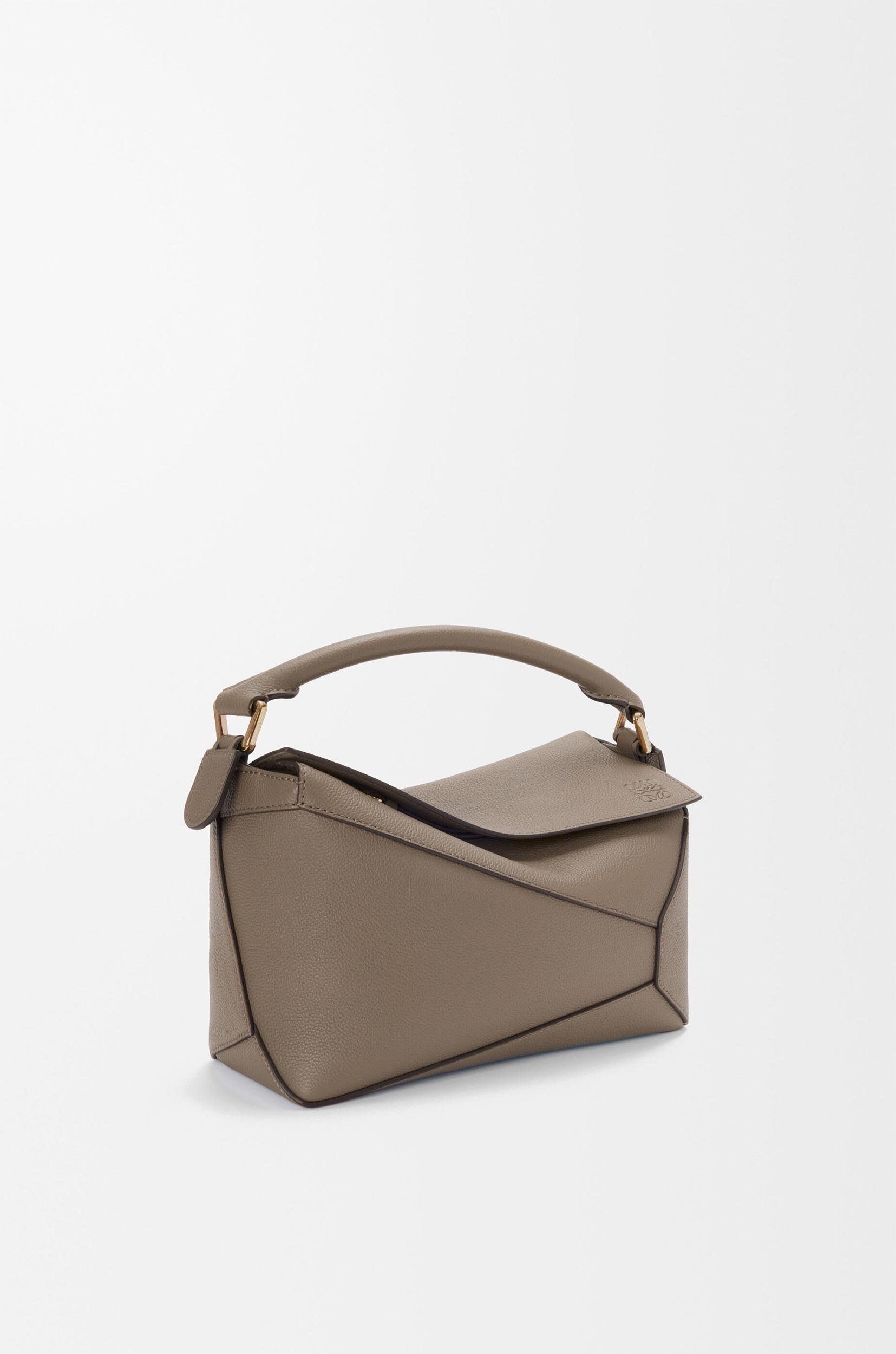 Small Puzzle Edge bag in soft grained calfskin Product Image