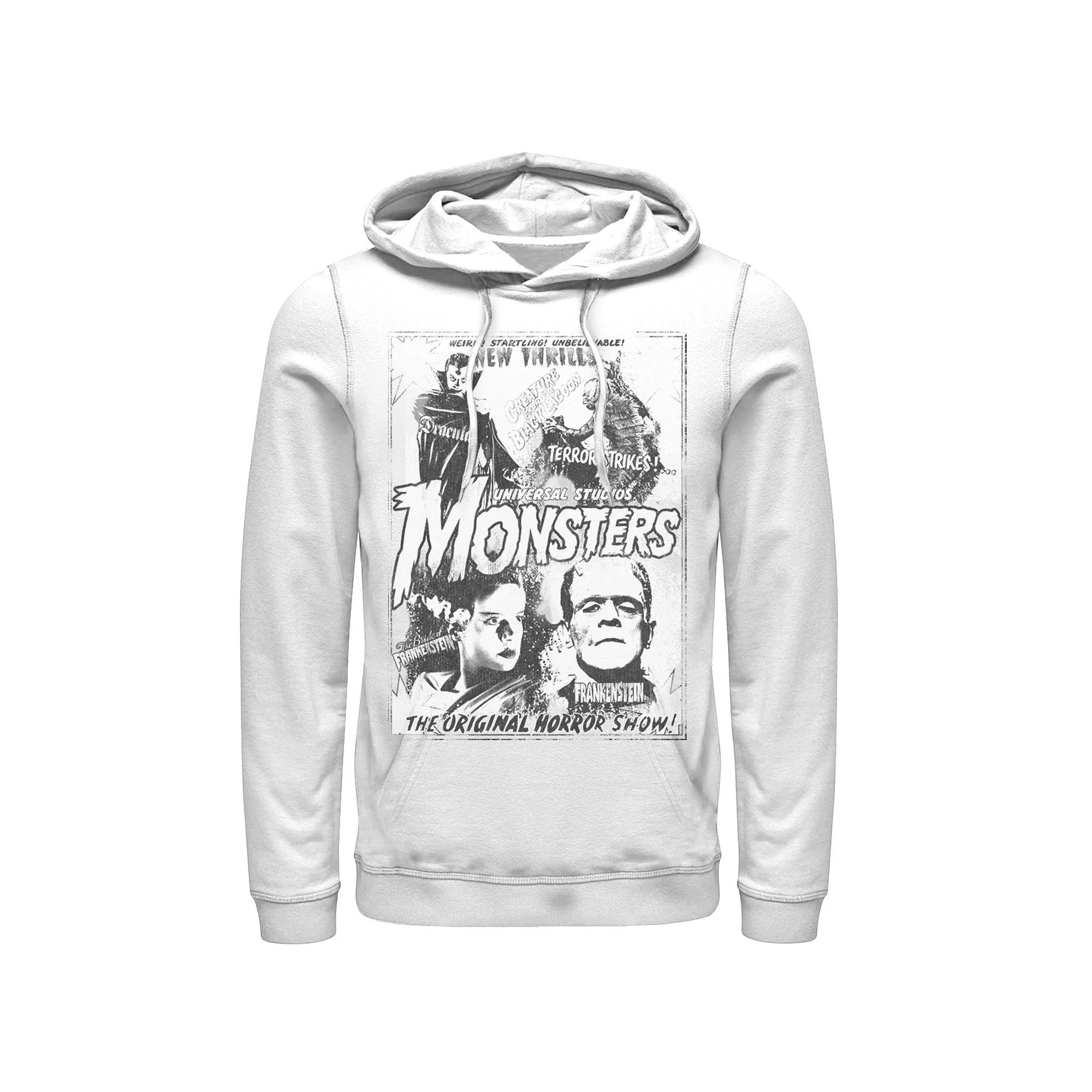 Men's Universal Monsters Collage Movie Poster Hoodie,  Product Image