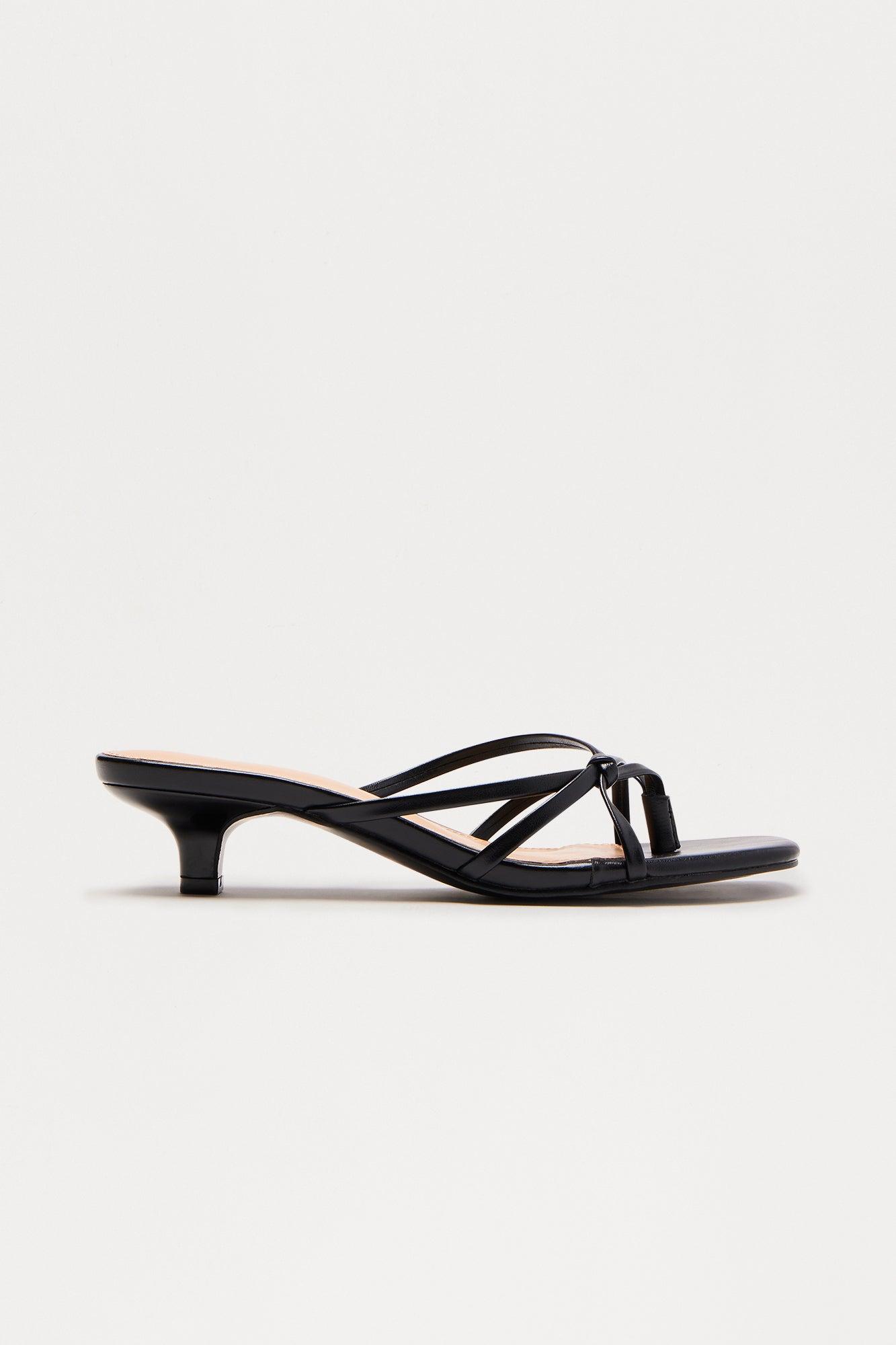 Anywhere Kitten Heels - Black Female Product Image