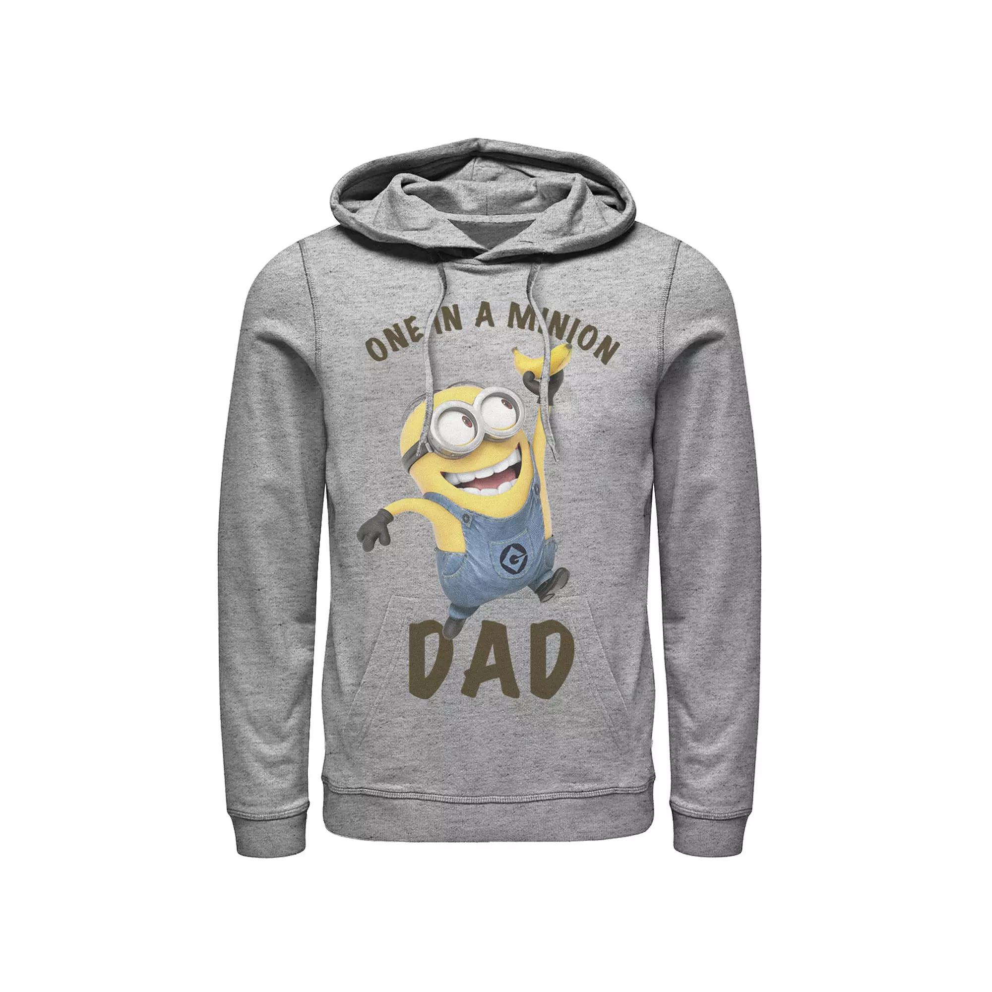 Men's Despicable Me Minions 'Tis The Season To Be Jolly Banana Hoodie,  Product Image