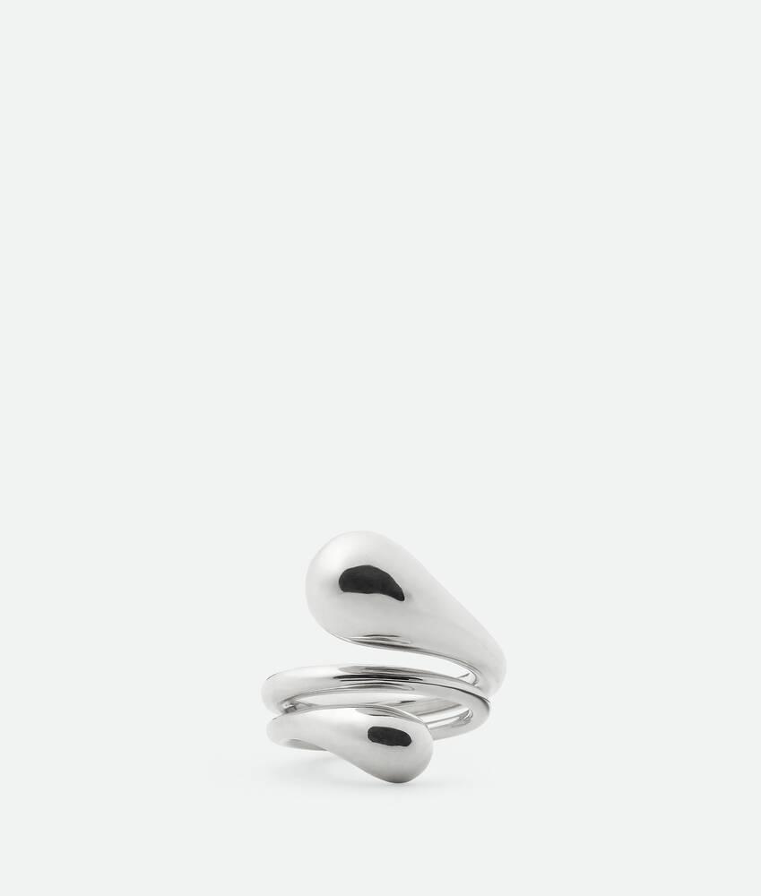 Women's Drop Ring in Silver Product Image