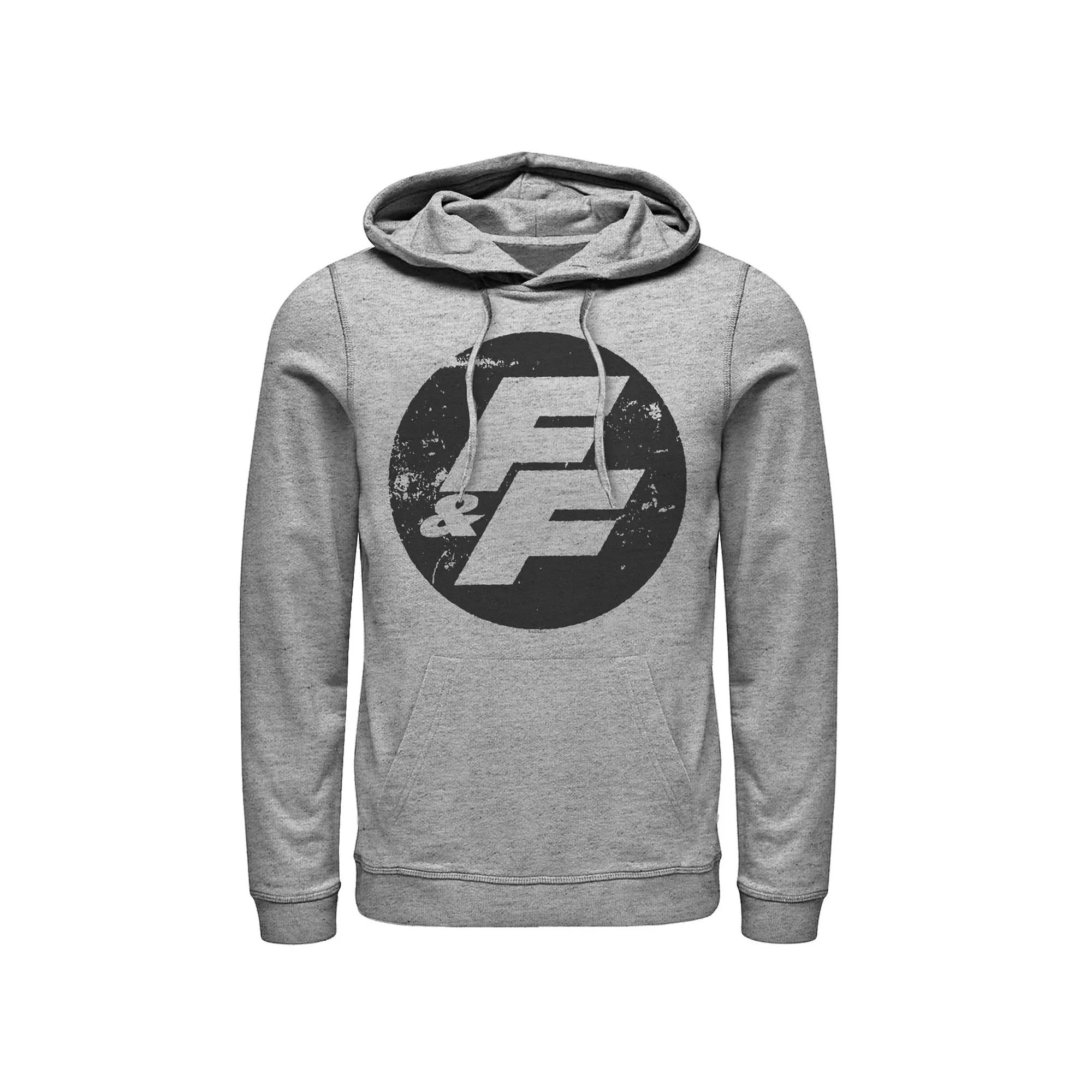 Men's Fast & Furious Distressed Circle Logo Hoodie,  Product Image
