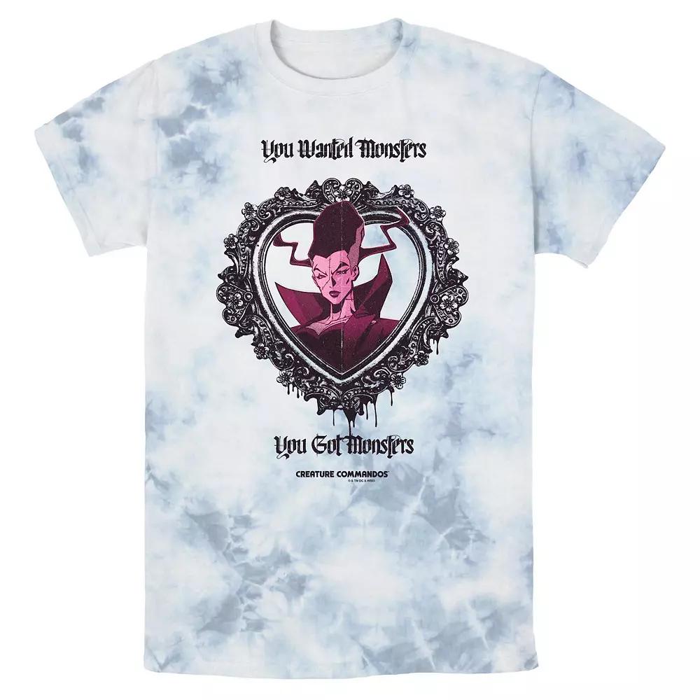 Men's Creature Commandos The Bride Bombard Wash Graphic Tee,  Product Image