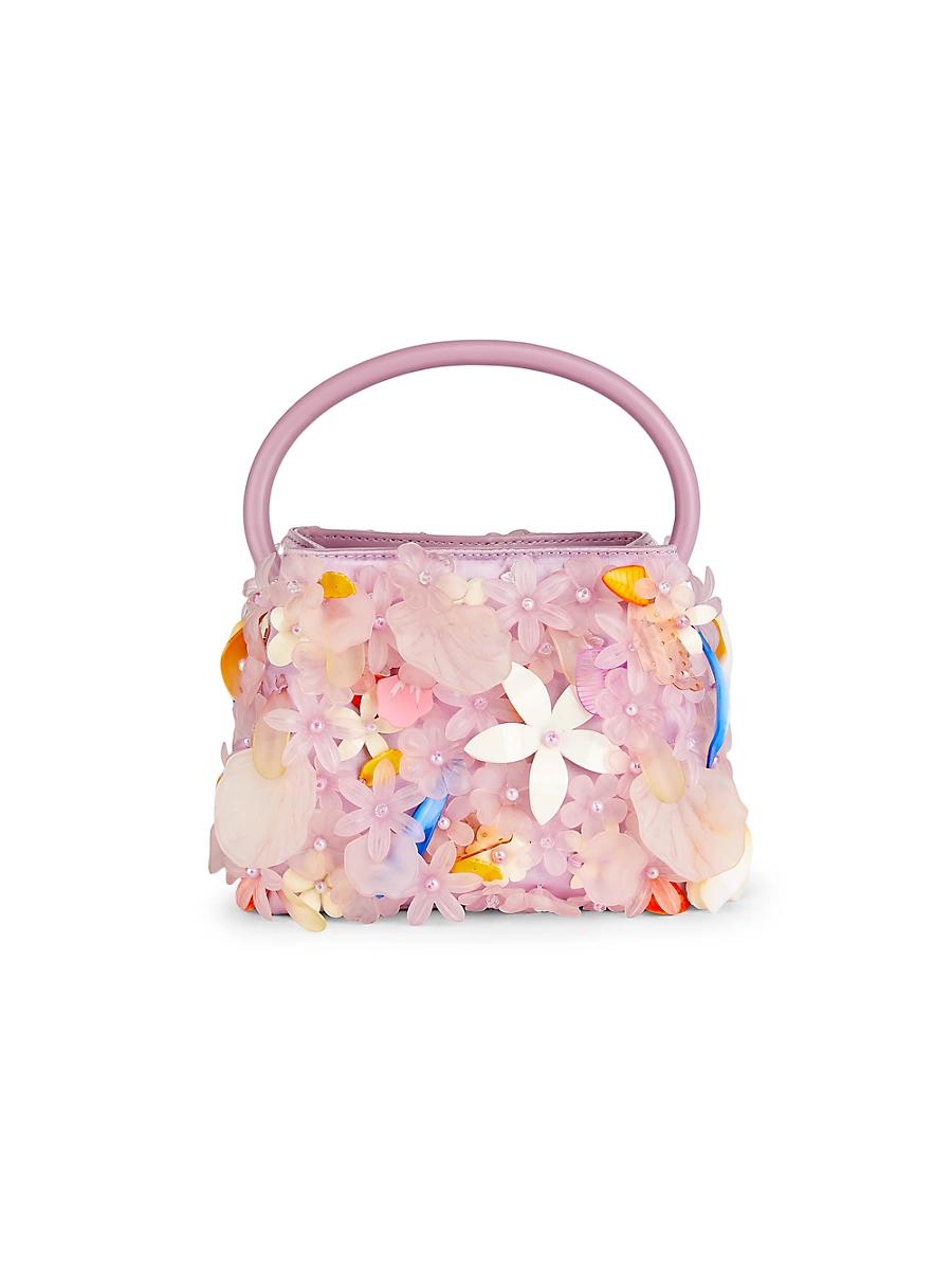 Womens Mini Solene Leather Top Handle Bag Product Image