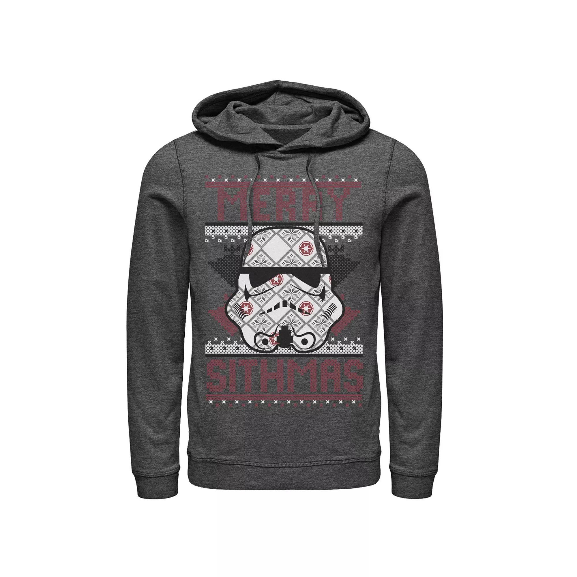 Men's Star Wars Stormtrooper Ugly Christmas Sweater Hoodie,  Product Image