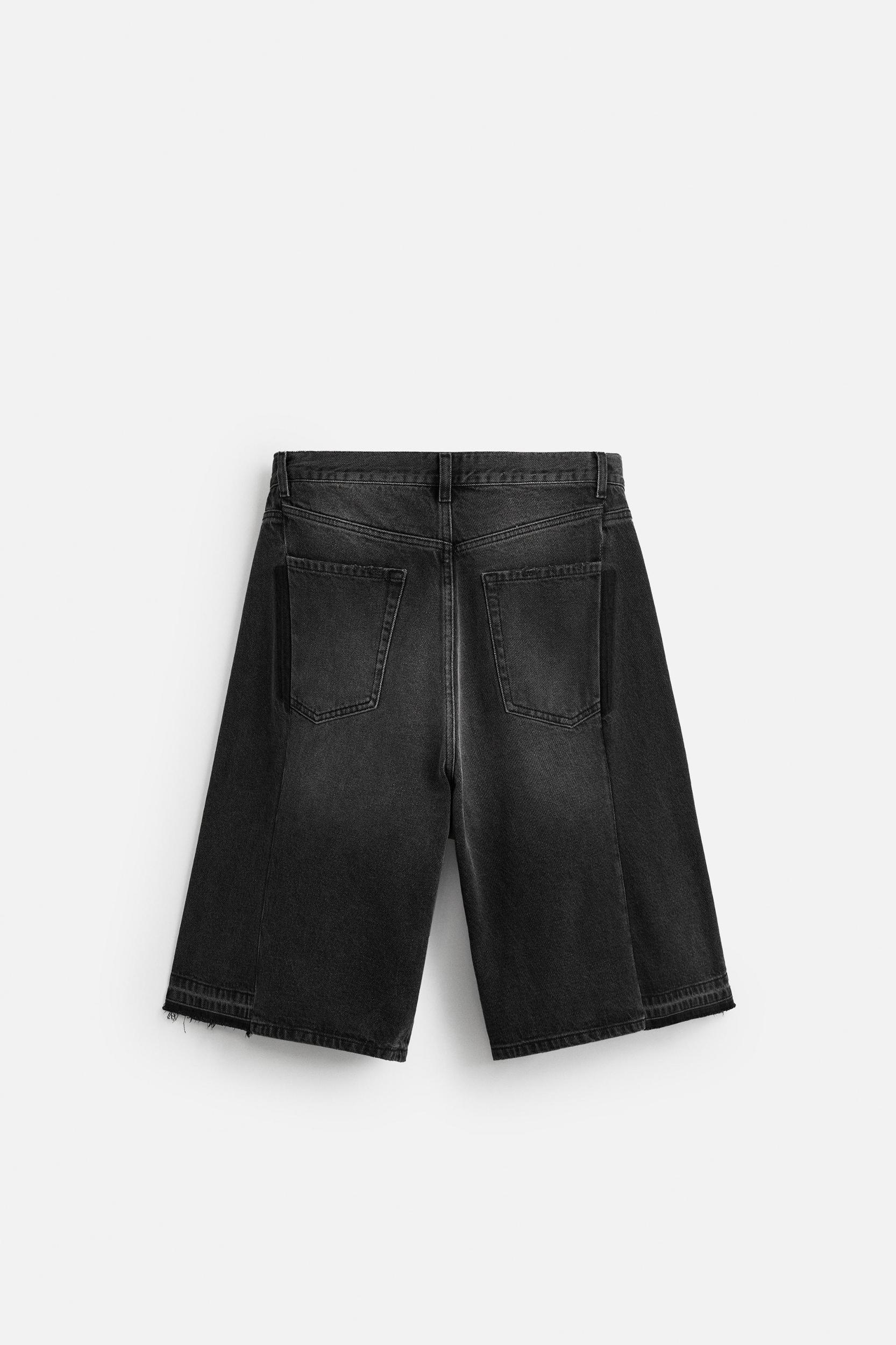 BAGGY FIT DENIM SHORTS Product Image