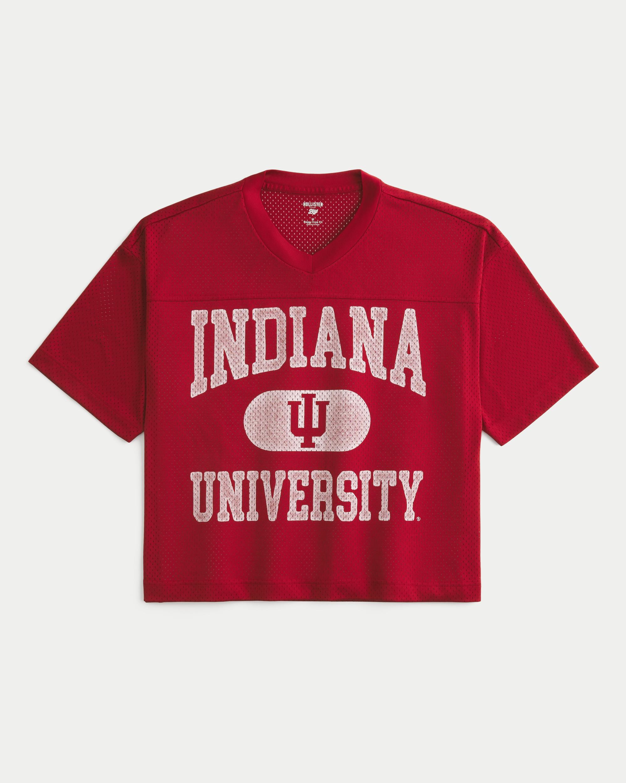 Indiana University Hoosiers Graphic Football Jersey Product Image