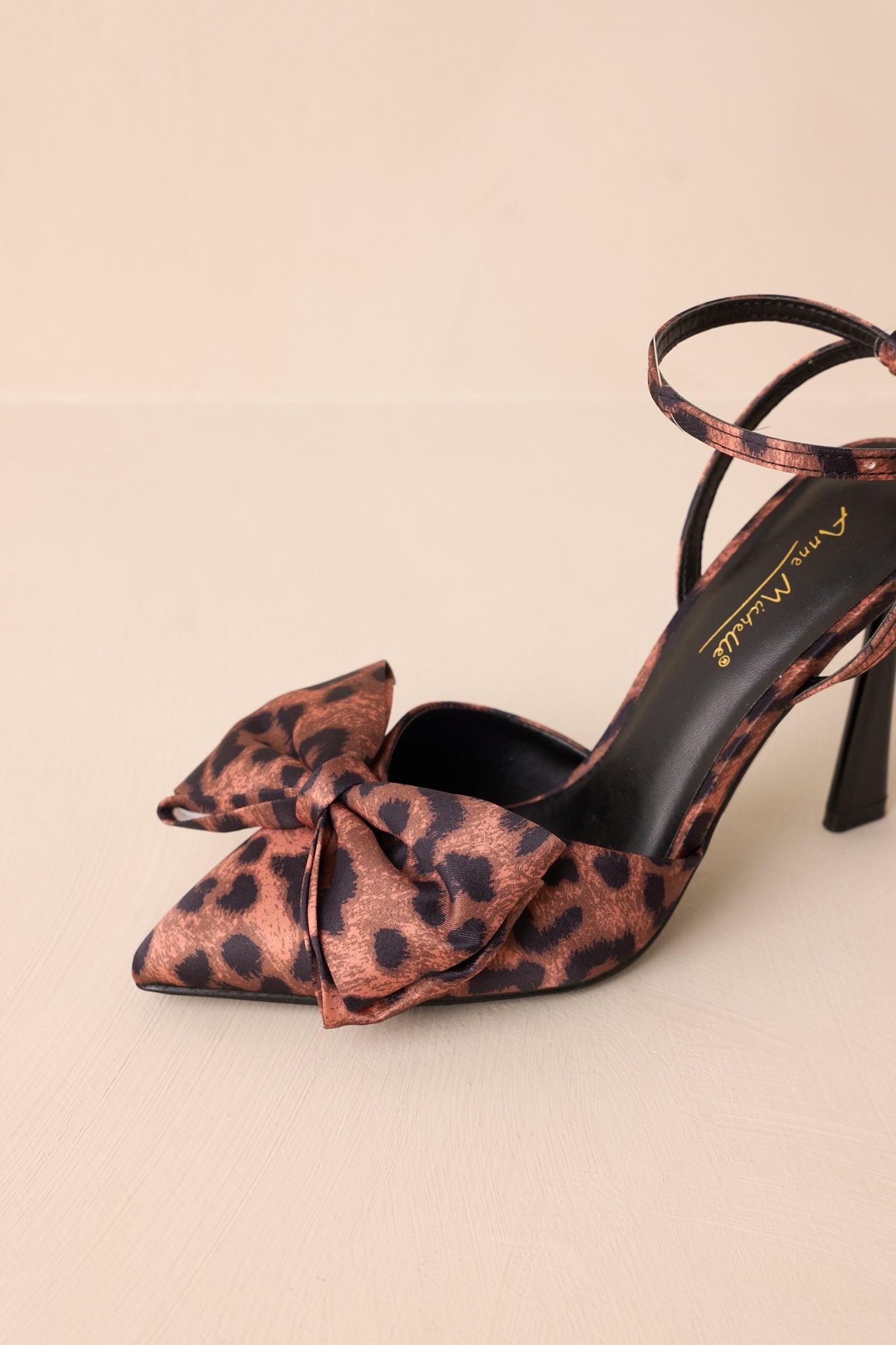Concrete Jungle Leopard Print Heels Product Image