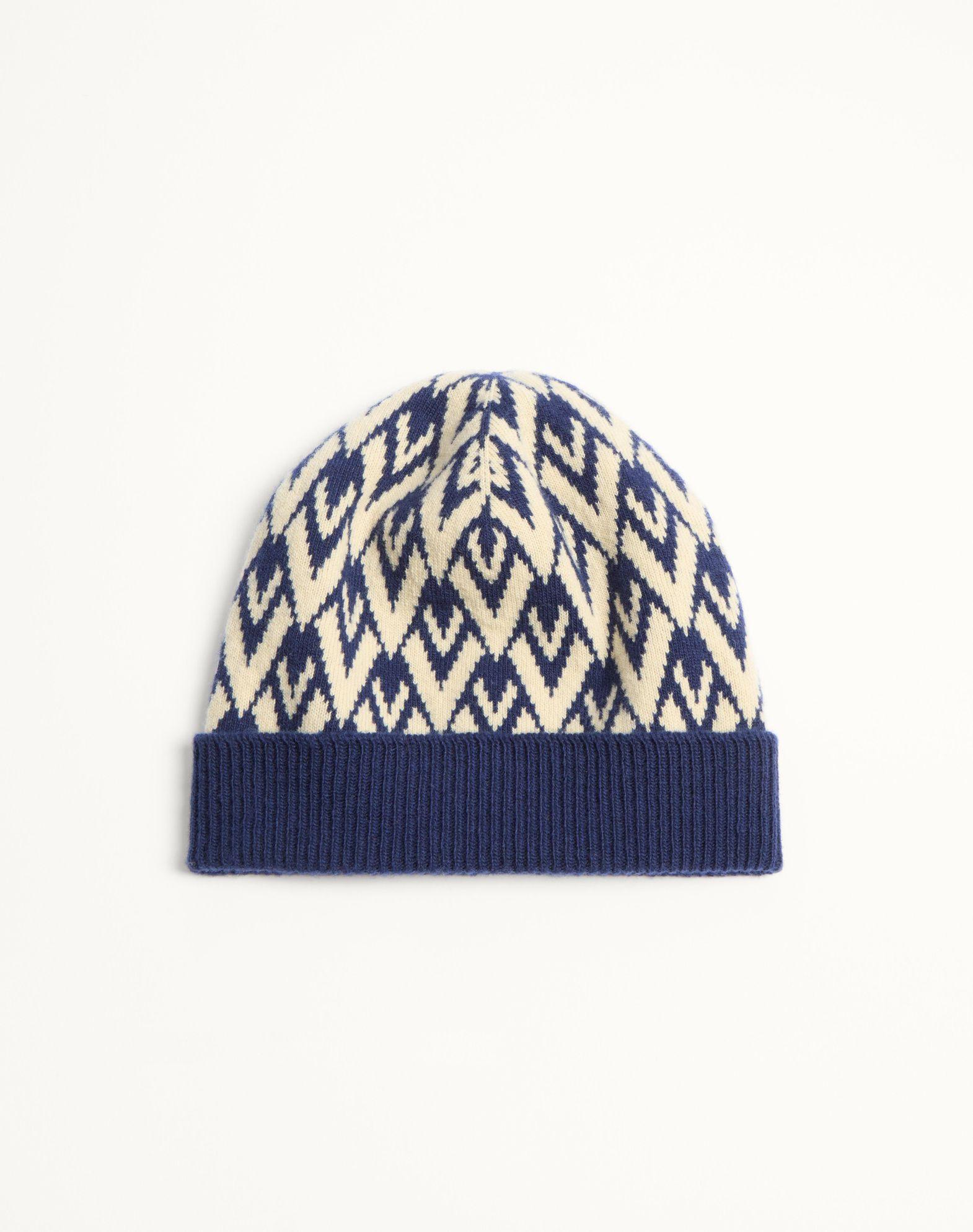 Toute La V Signature Knitted Wool Beanie Product Image