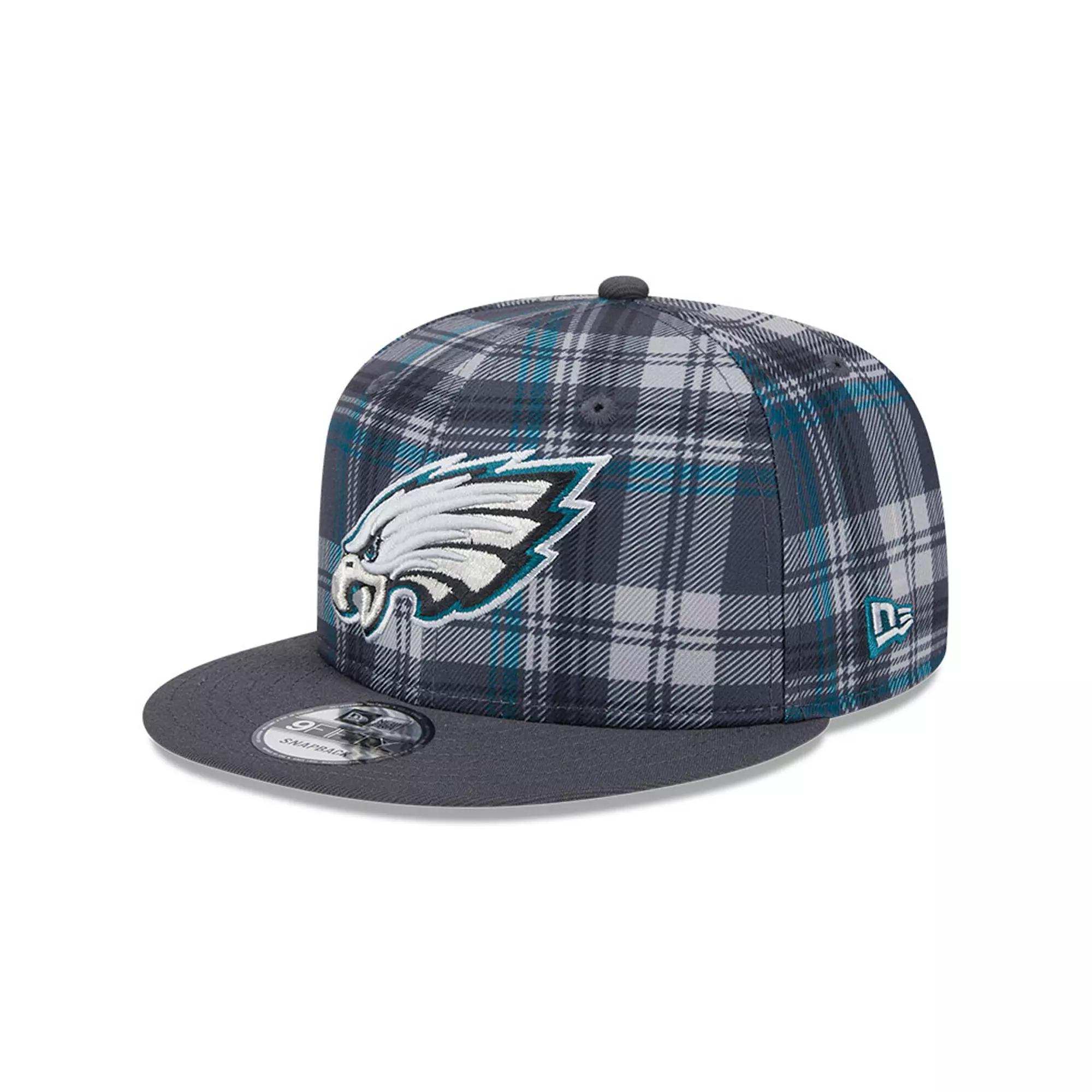 Men's New Era Gray Philadelphia Eagles 2024 Sideline Statement 9FIFTY Snapback Hat, Grey Product Image