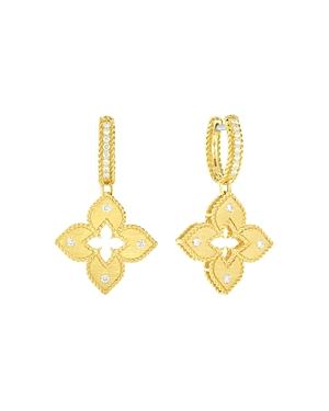 Roberto Coin 18K Yellow Gold Venetian Princess Diamond Drop Earrings Product Image