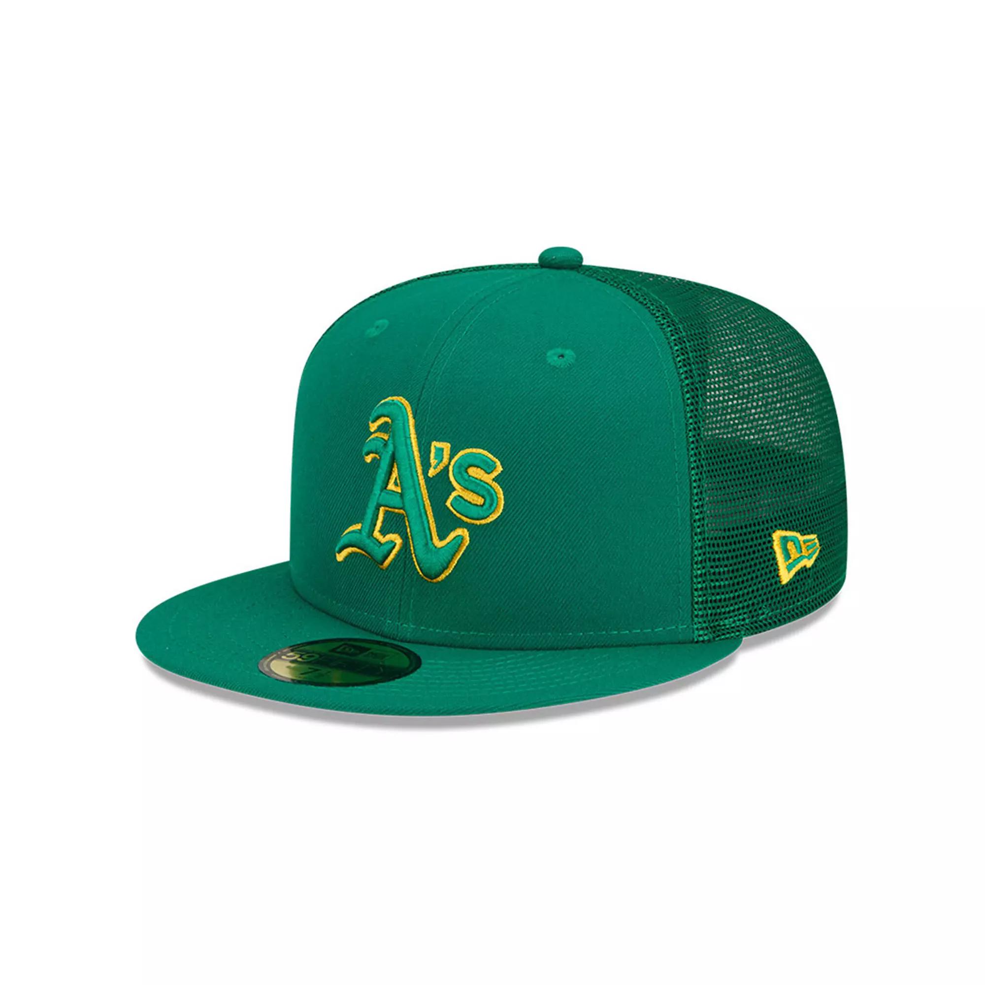 Men's New Era Green Oakland Athletics 2022 Batting Practice 59FIFTY Fitted Hat, Size: 6 7/8 Product Image
