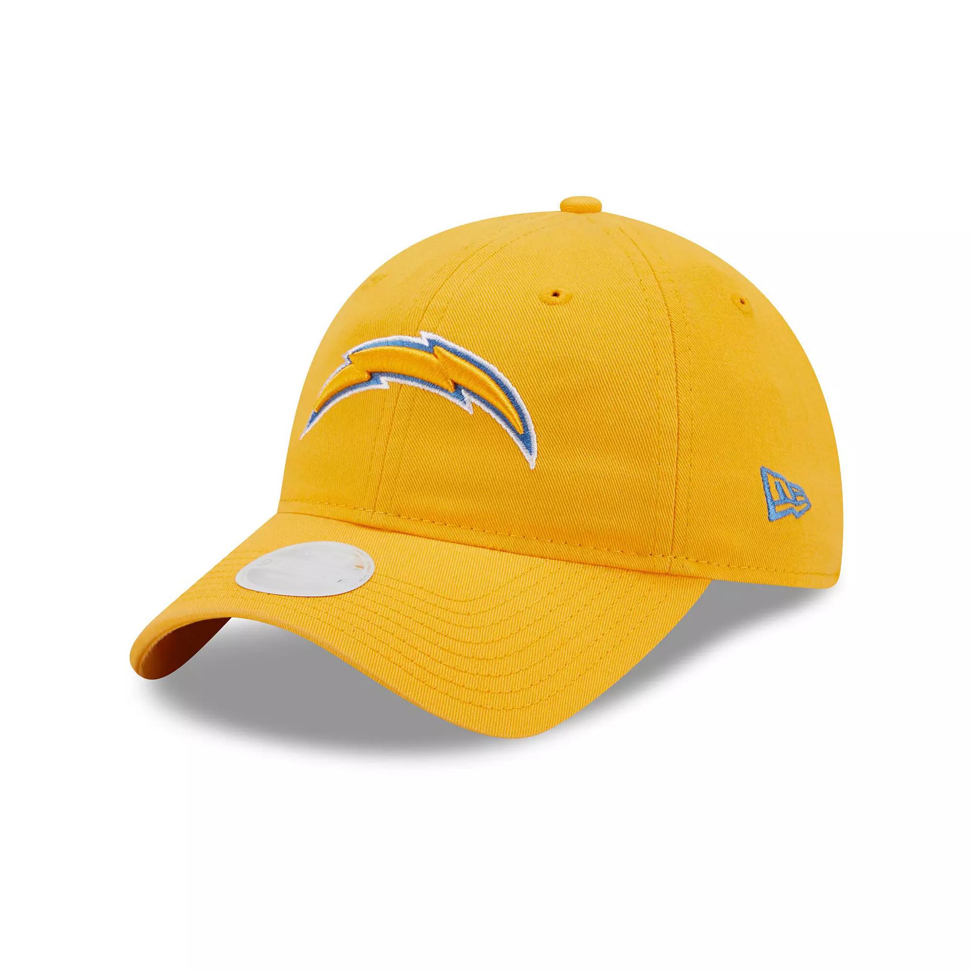 Women's New Era Gold Los Angeles Chargers Core Classic 2.0 9TWENTY Adjustable Hat Product Image