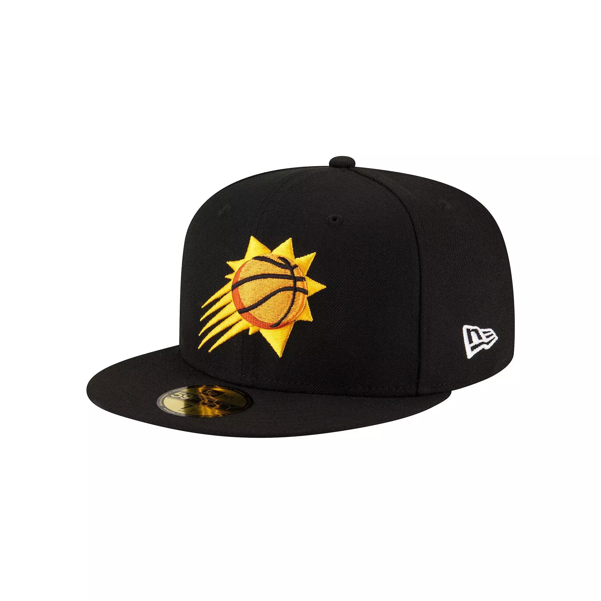 Men's New Era Black Phoenix Suns Team 59FIFTY Fitted Hat,  Product Image