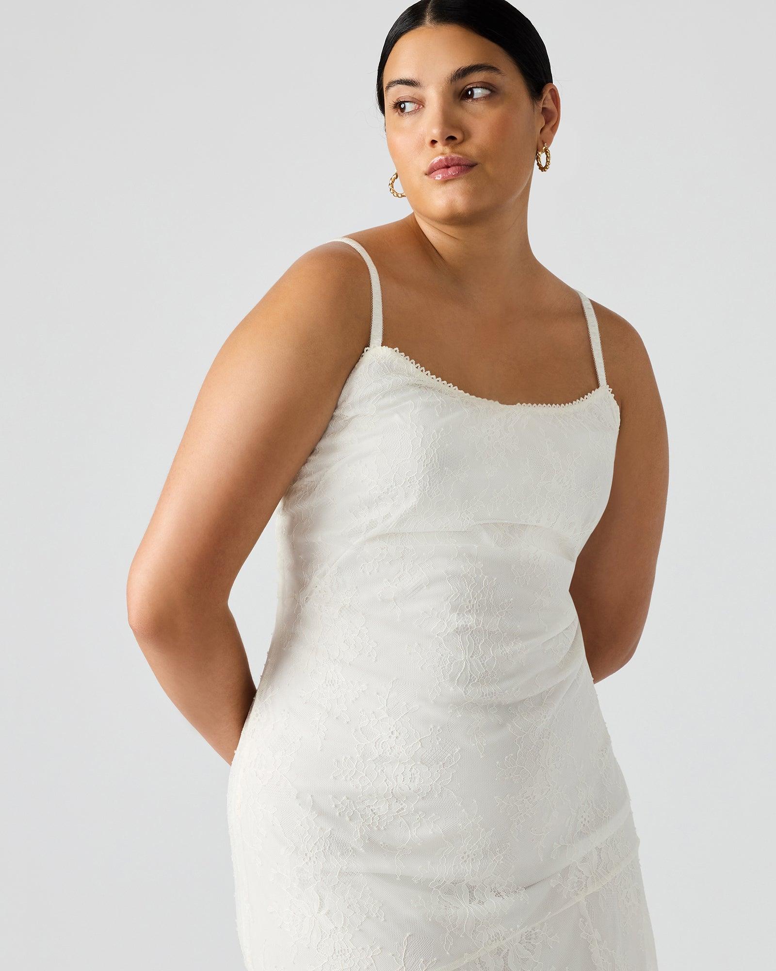 VEERA DRESS WHITE Female Product Image