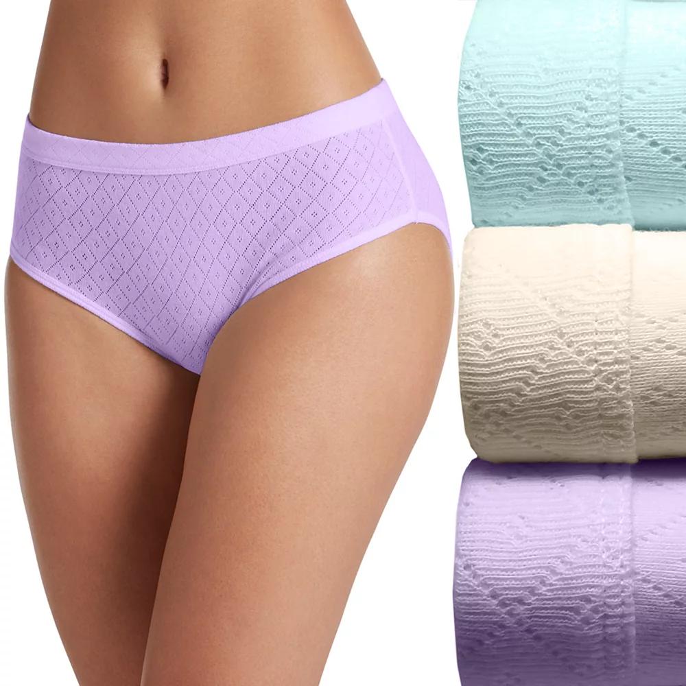 Women's Jockey® 3-pk. Elance Breathe Hipster Panty Set 1540,  Product Image