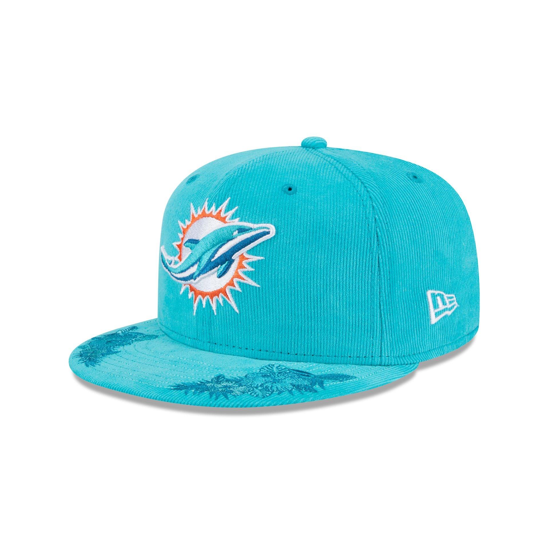 Just Caps Floral Corduroy Miami Dolphins 59FIFTY Fitted Hat Male Product Image