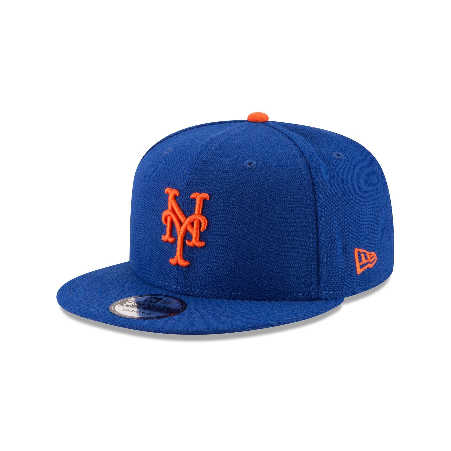 New York Mets 2024 Post Season Side Patch 9FIFTY Snapback Hat Male Product Image