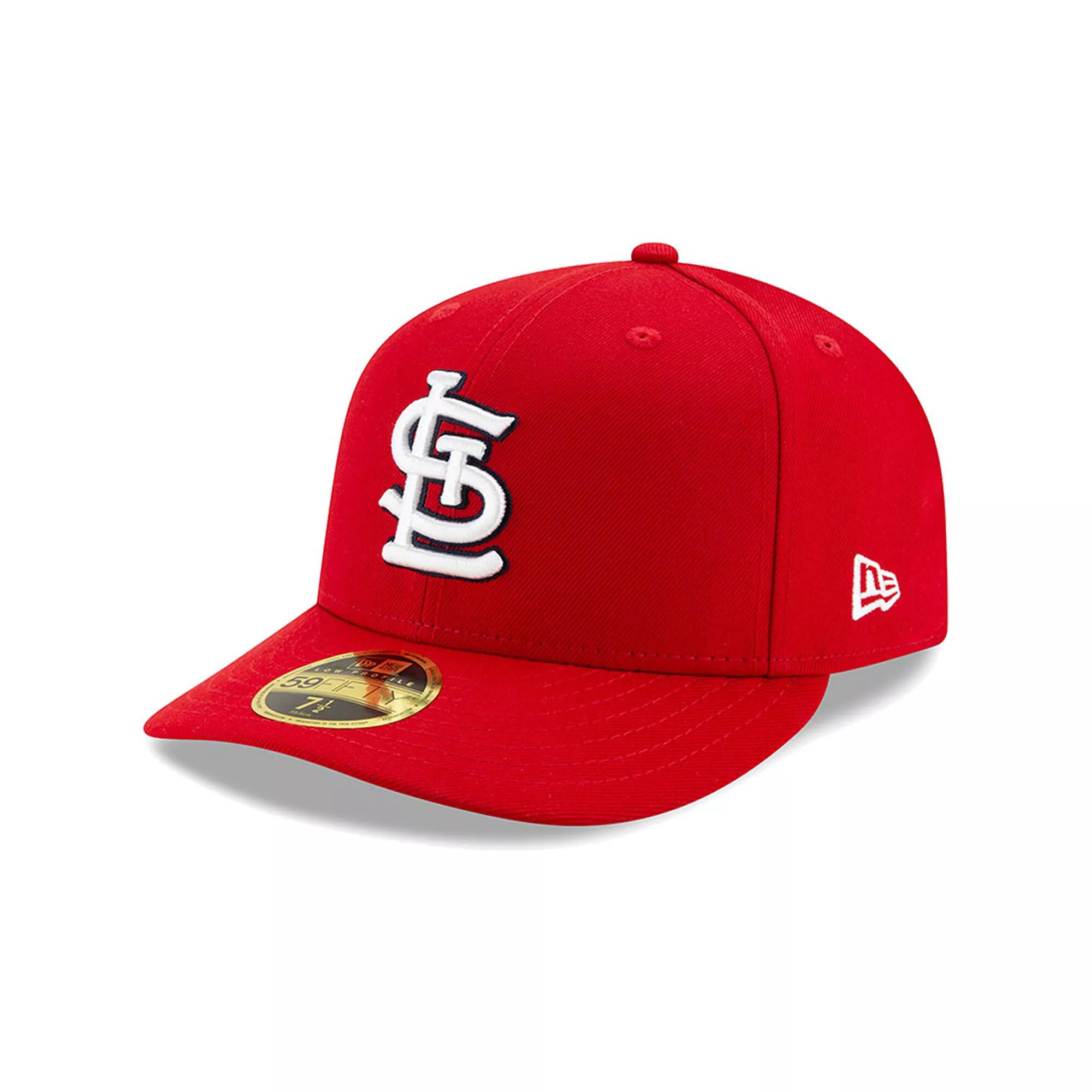 Men's New Era Red St. Louis Cardinals Authentic Collection On-Field Low Profile 59FIFTY Fitted Hat, Size: 7 1/2 Product Image