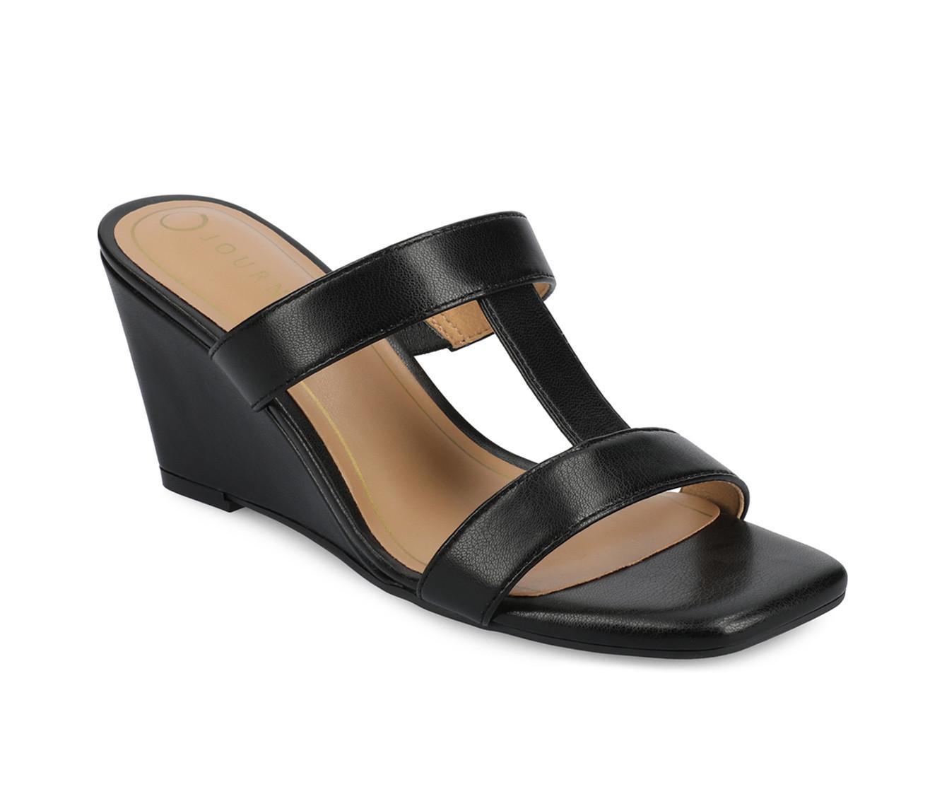 Women's Journee Collection Clodie Wedge Sandals Product Image