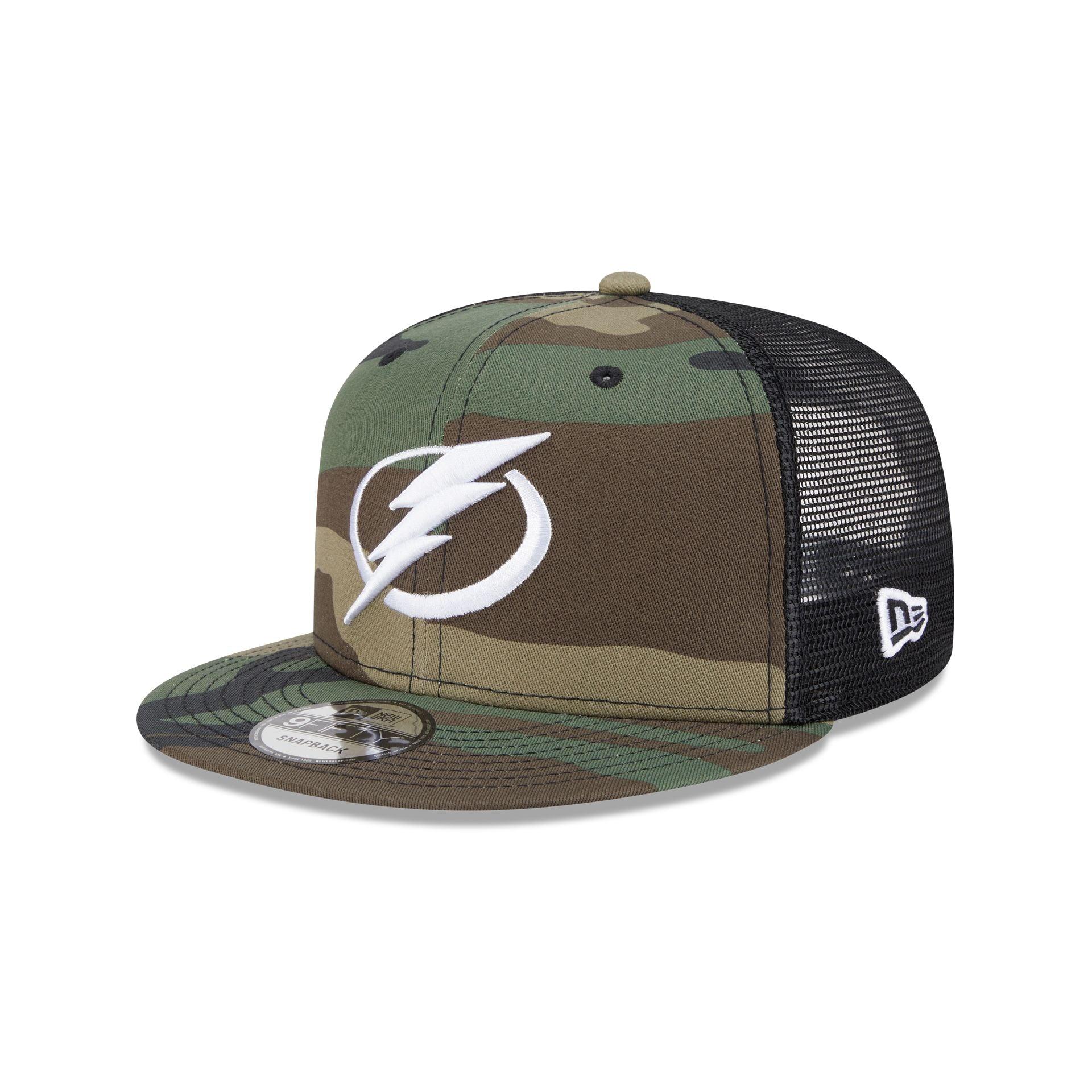 Tampa Bay Lightning Camo 9FIFTY Trucker Hat Male Product Image