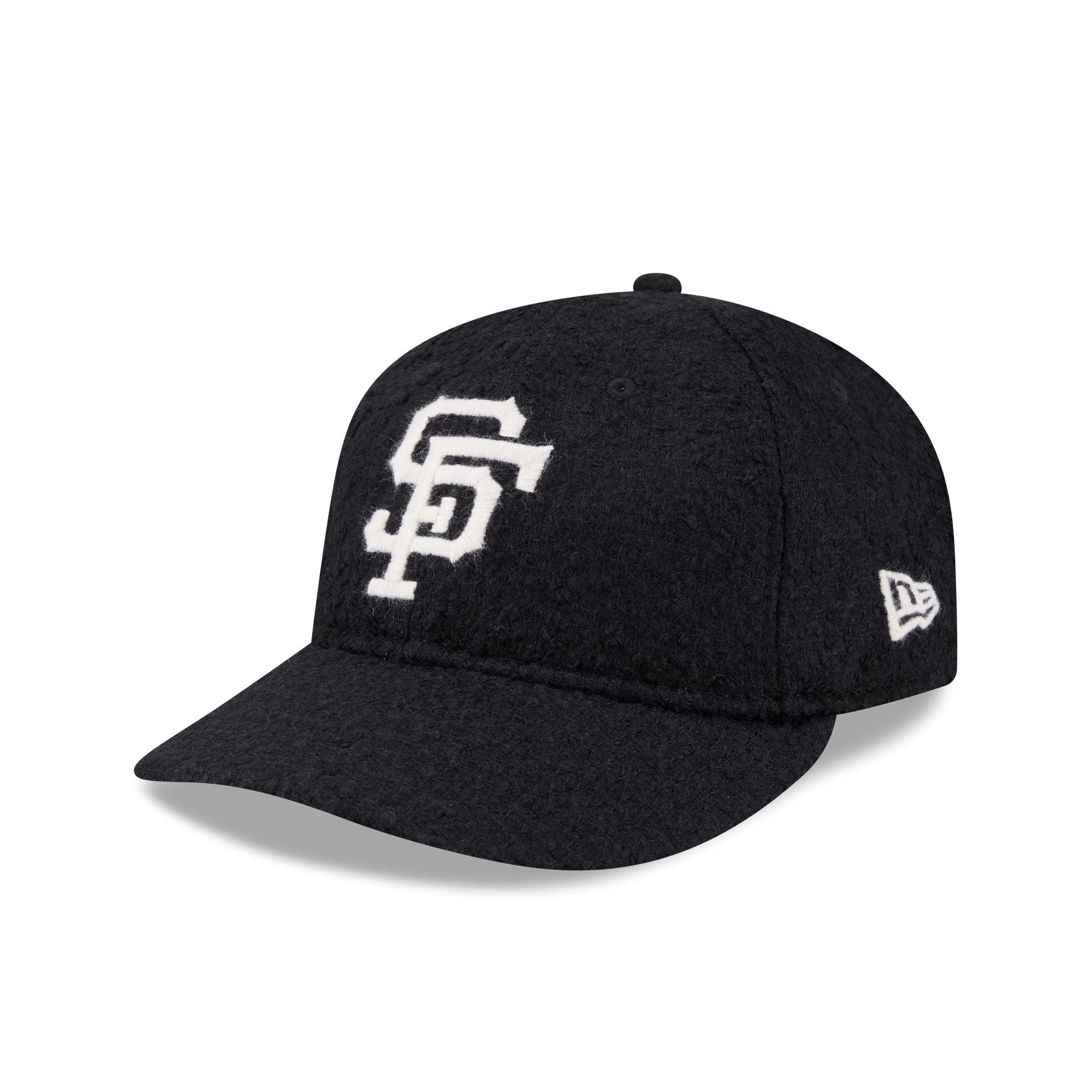 San Francisco Giants Navy Merino & Cashmere Moon Retro Crown 9FIFTY Adjustable Hat Male Product Image