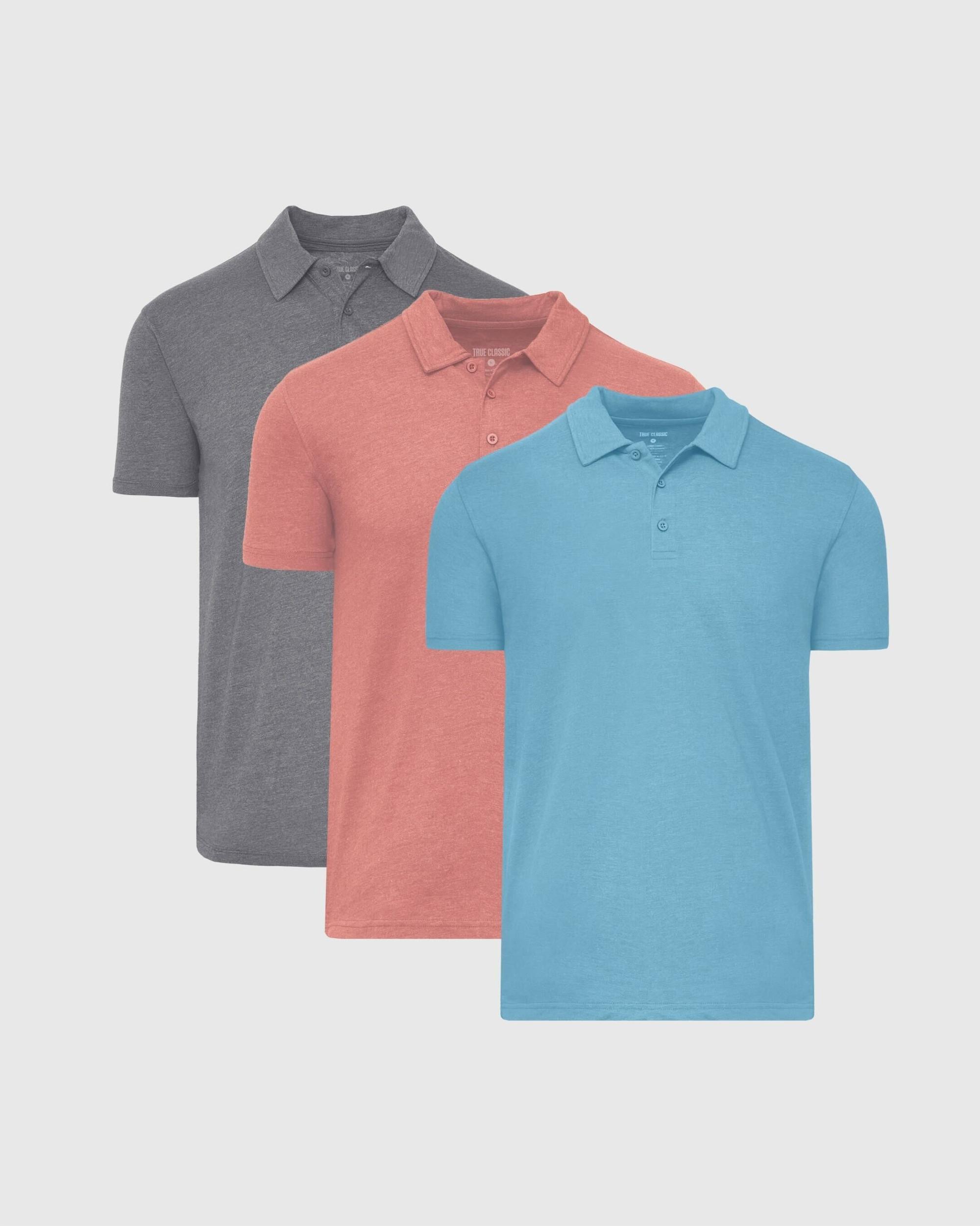Sunrise Short Sleeve Polo 3-Pack Product Image