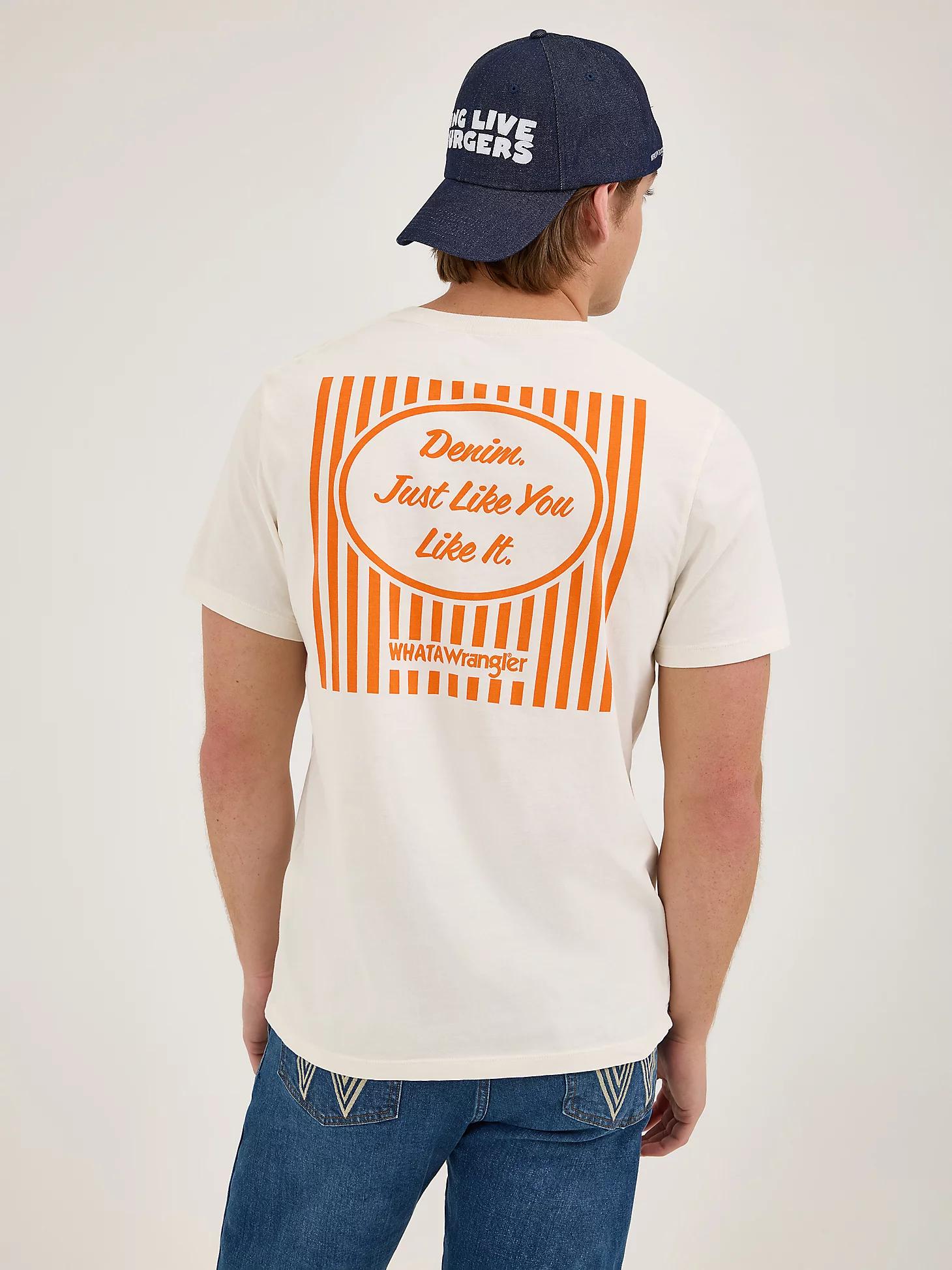 Wrangler x Whataburger Men's Like You Like It T-Shirt in Marshmallow Product Image
