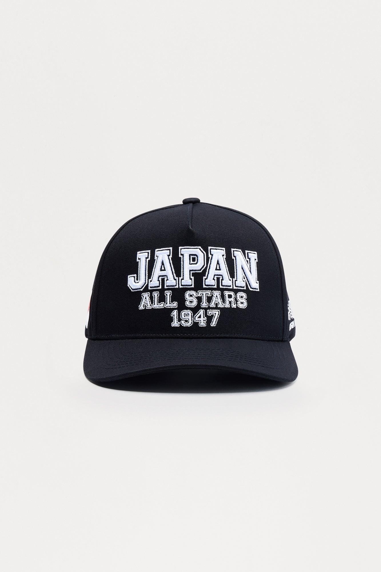 JP All Stars Structured Twill Snapback Hat - Black Male Product Image