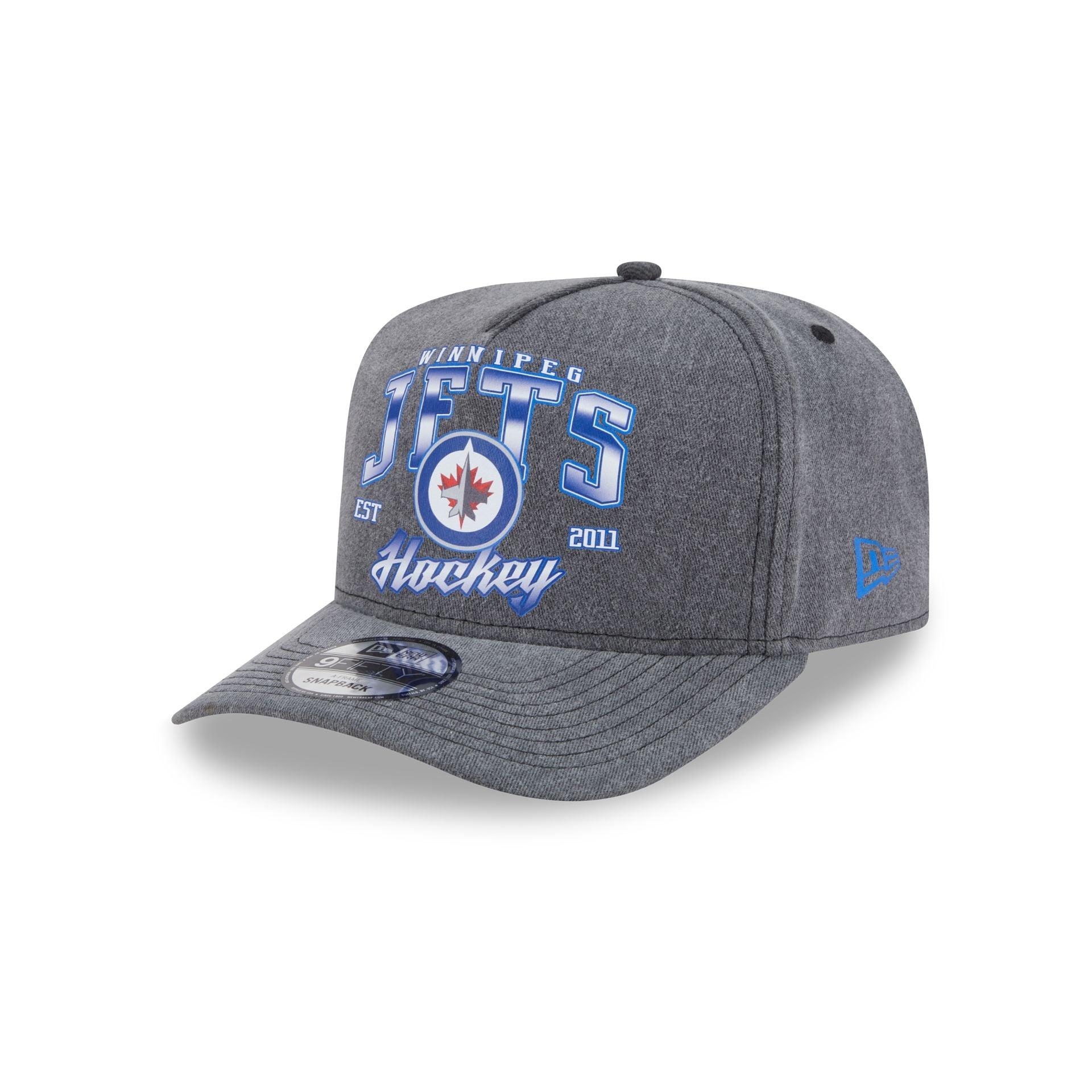 Winnipeg Jets Washed 9FIFTY A-Frame Snapback Hat Male Product Image