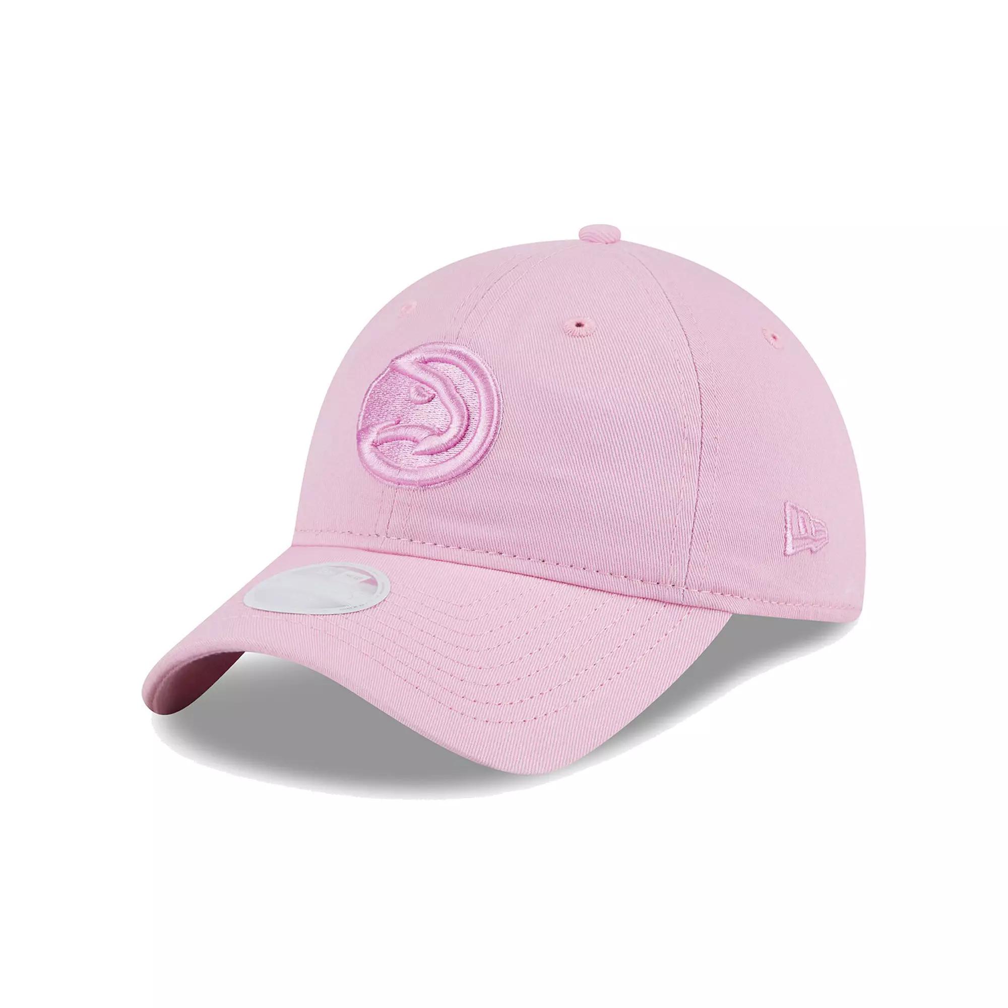 Women's New Era Pink Atlanta Hawks Colorpack Tonal 9TWENTY Adjustable Hat Product Image