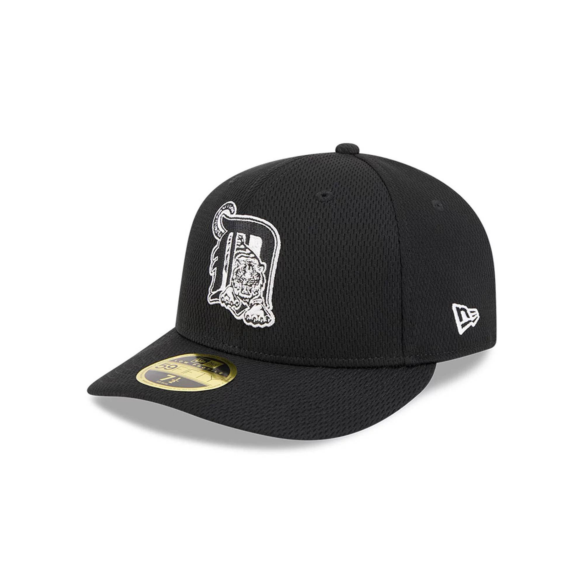 Men's New Era Black Detroit Tigers 2025 MLB Clubhouse Low Profile 59FIFTY Fitted Hat, Size: 7 1/2 Product Image