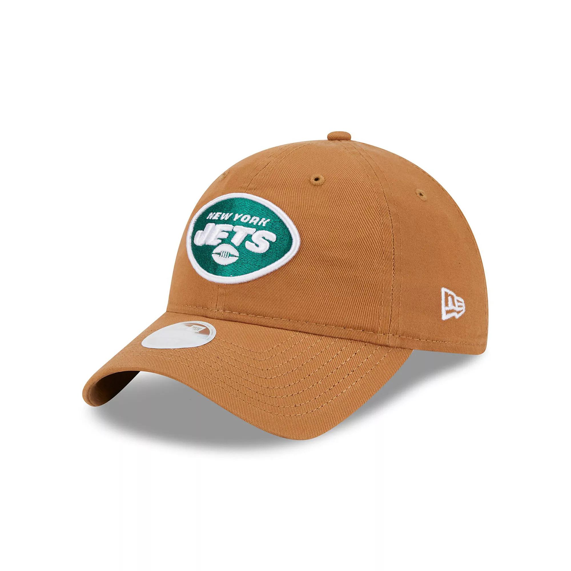 Women's New Era Brown New York Jets Main Core Classic 2.0 9TWENTY Adjustable Hat Product Image
