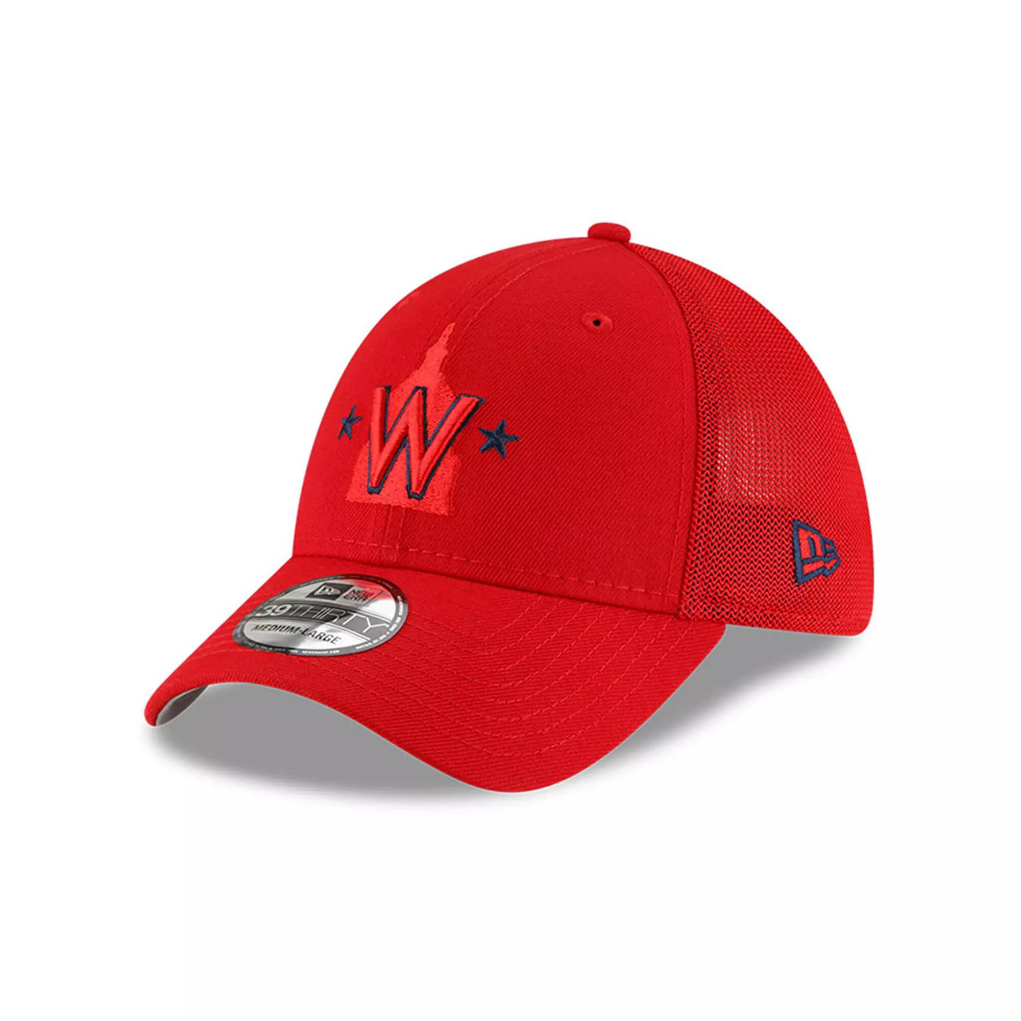 Men's New Era Red Washington Nationals 2023 Batting Practice 39THIRTY Flex Hat,  Product Image