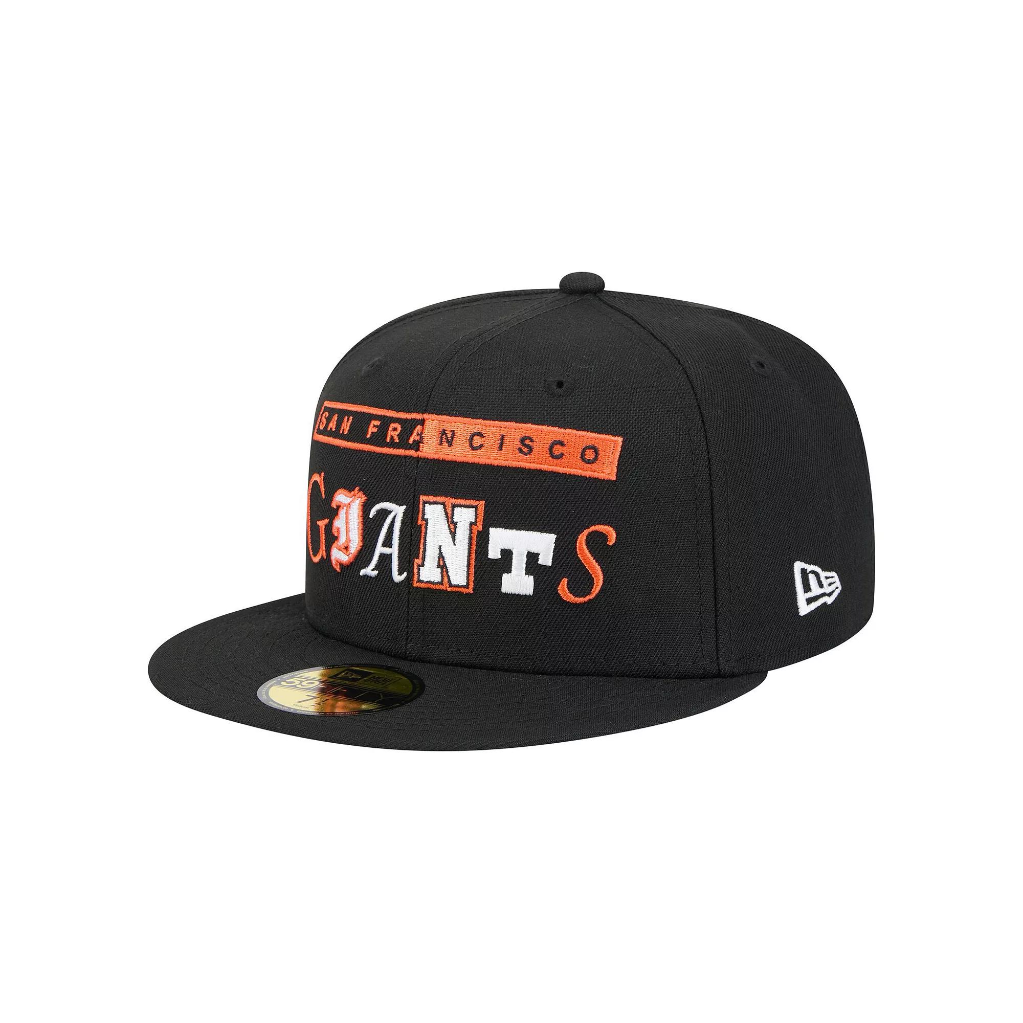 Men's New Era Black San Francisco Giants Ransom 59FIFTY Fitted Hat,  Product Image