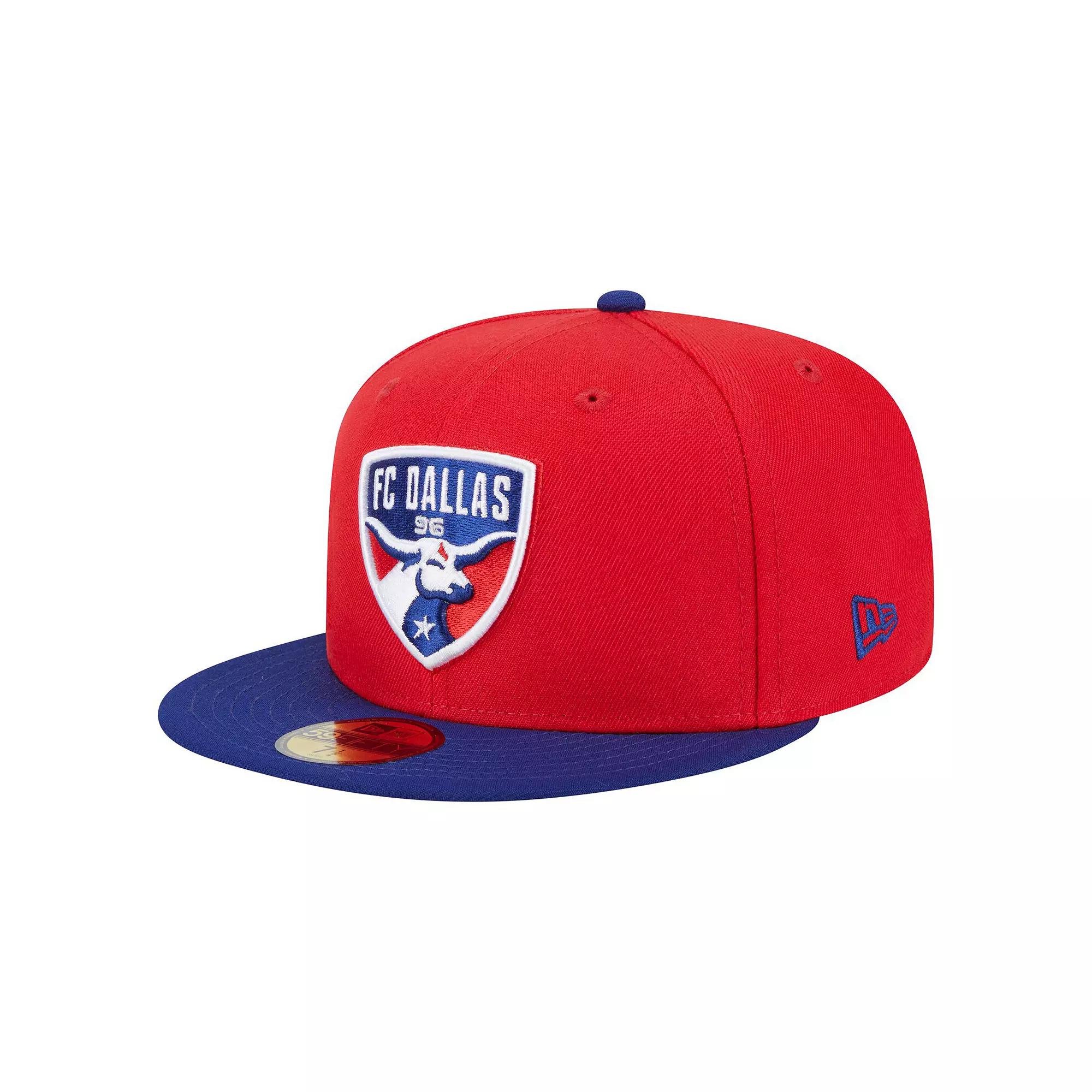 Men's New Era Red FC Dallas 2025 Kickoff 59FIFTY Fitted Hat,  Product Image