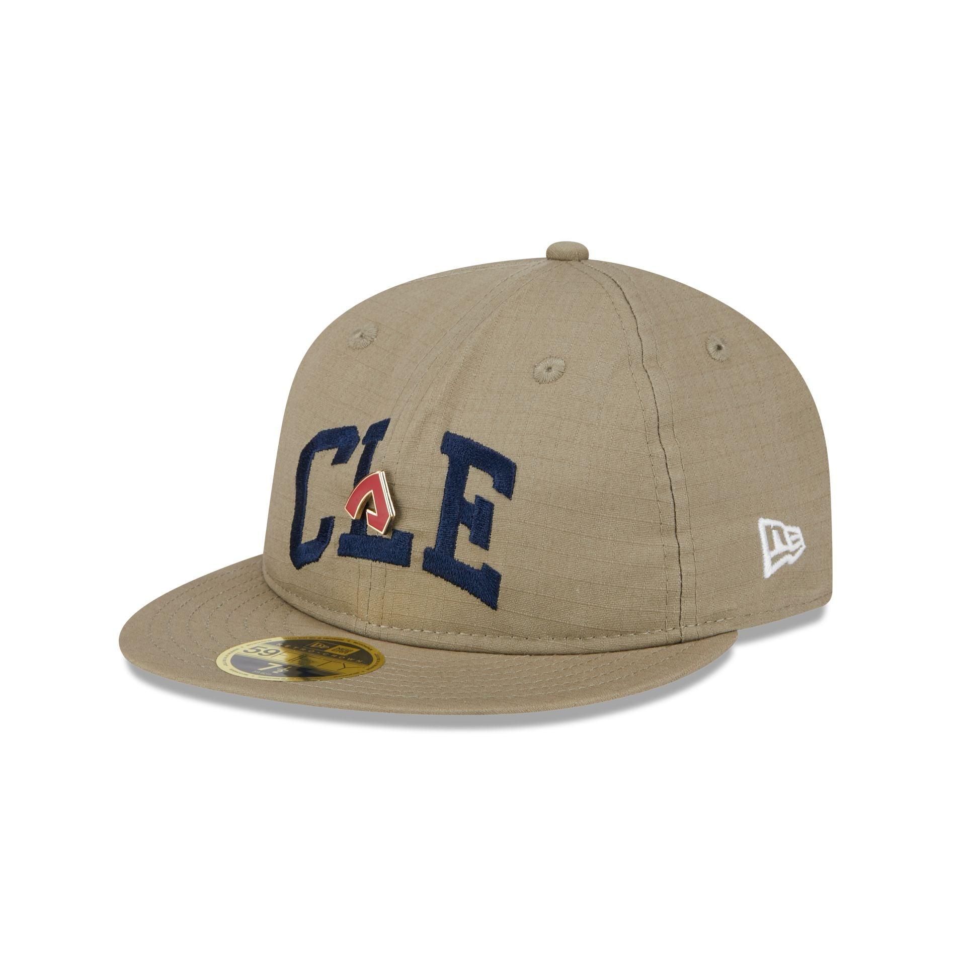 New Era Cap Navy Melton Wool Retro Crown 9FIFTY Strapback Hat Male Product Image