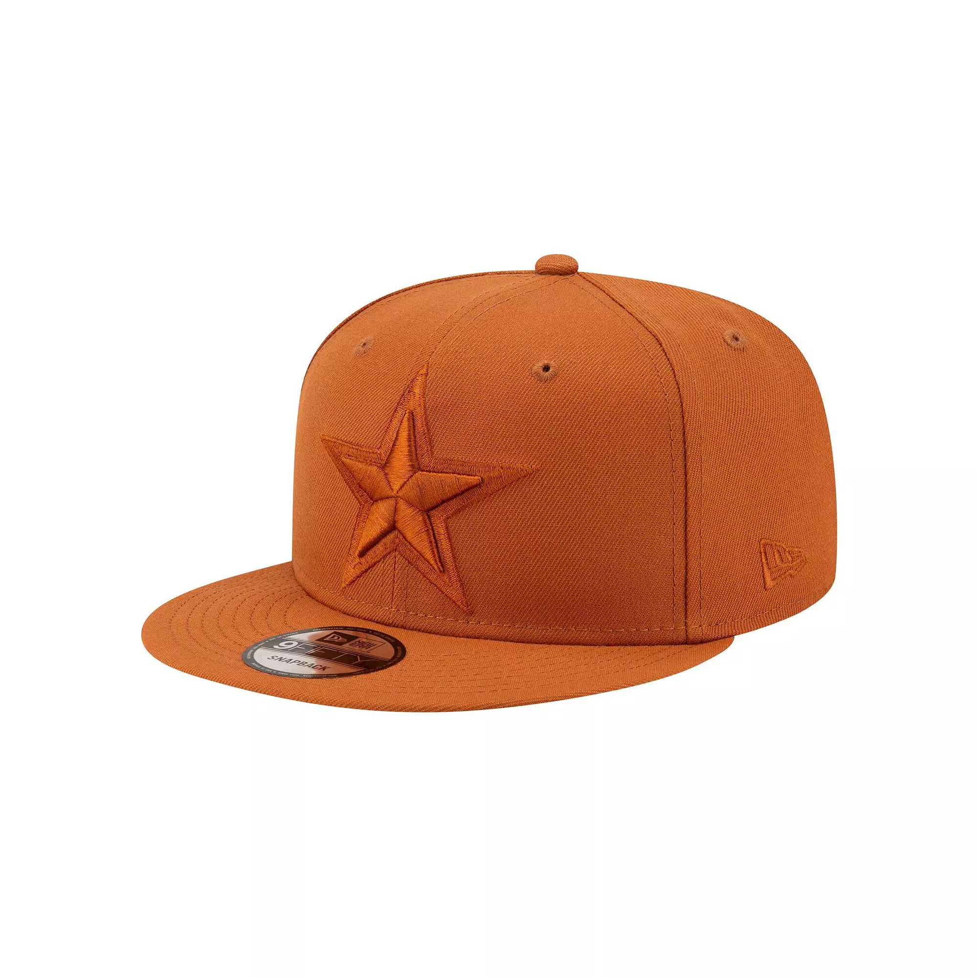 Men's New Era Brown Dallas Cowboys Color Pack 9FIFTY Snapback Hat Product Image